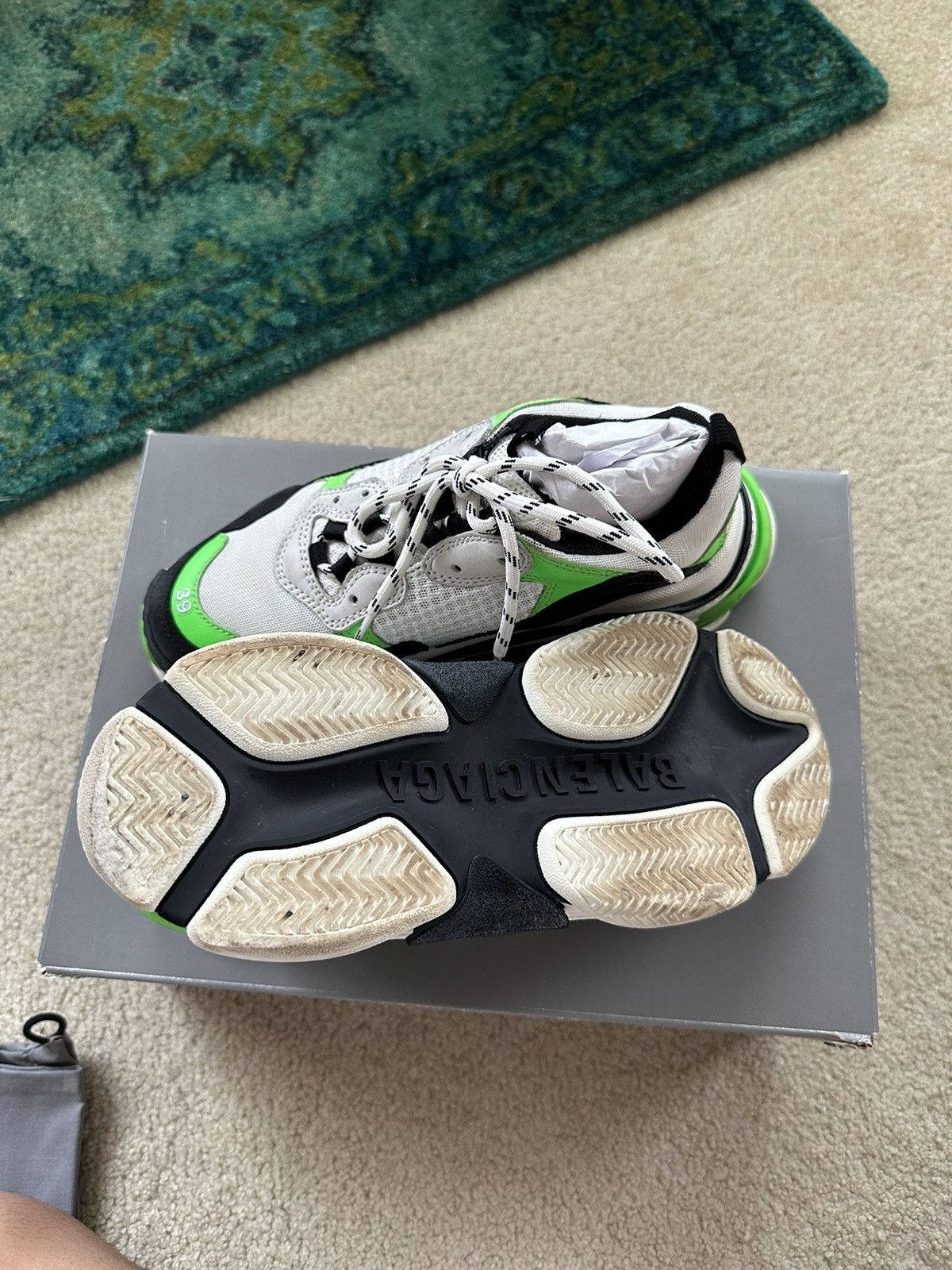 Balenciaga Balenciaga Tripple S sneakers Size US 7 / EU 40 - 6 Thumbnail