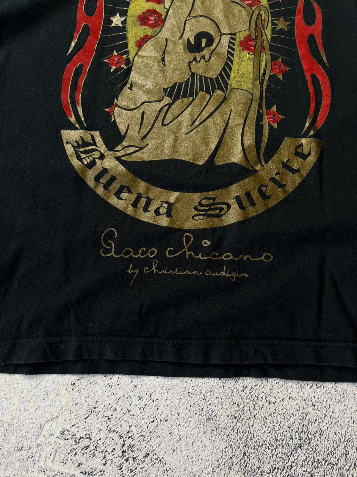 Christian Audigier Christian Audigier Paco Chicano t shirt Lion big logo Size US L / EU 52-54 / 3 - 5 Thumbnail