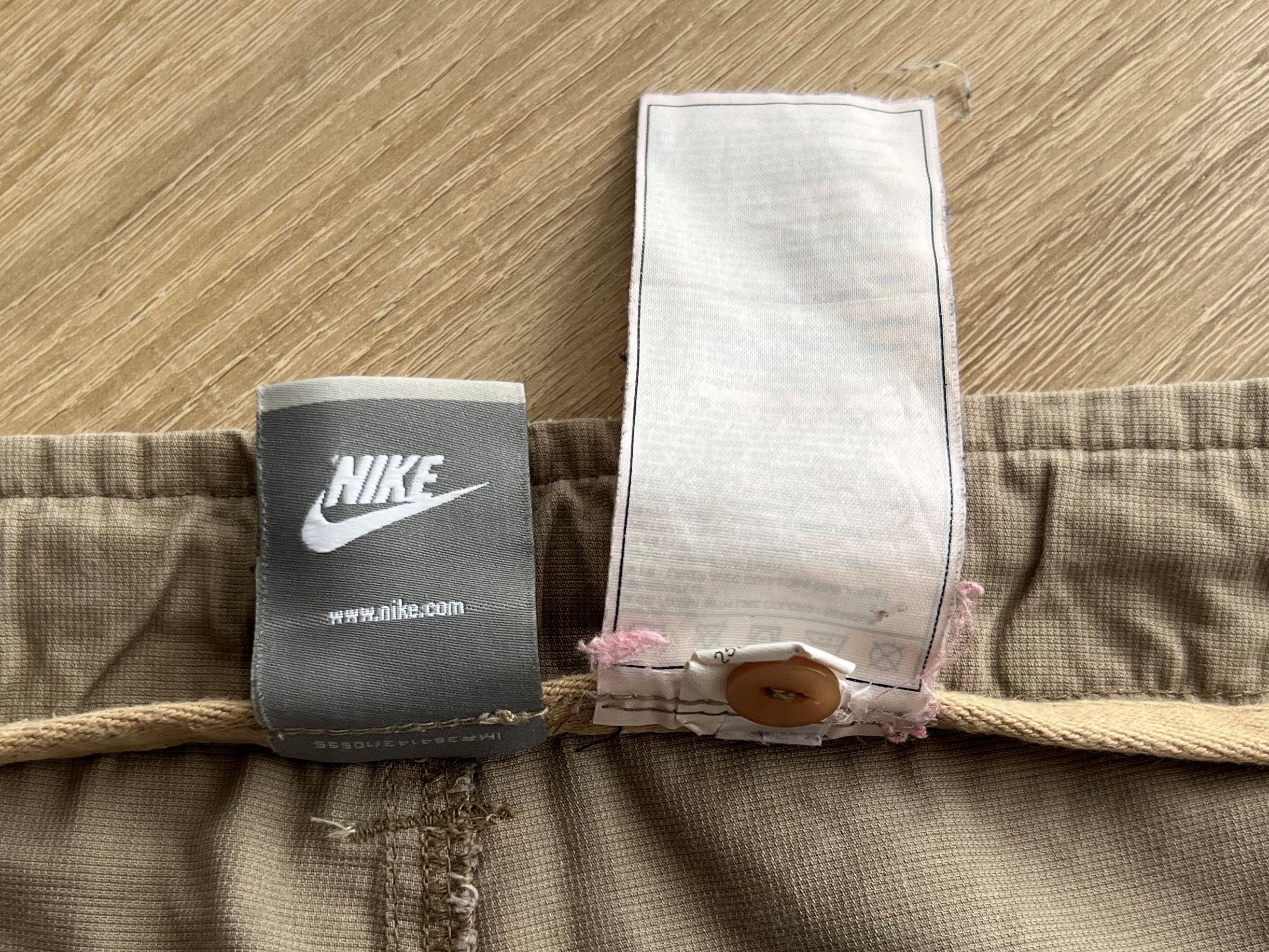 Nike NIKE VINTAGE CARGO MULTI POCKET PANTS EMBRIOREDED LOGO Size US 32 / EU 48 - 6 Thumbnail