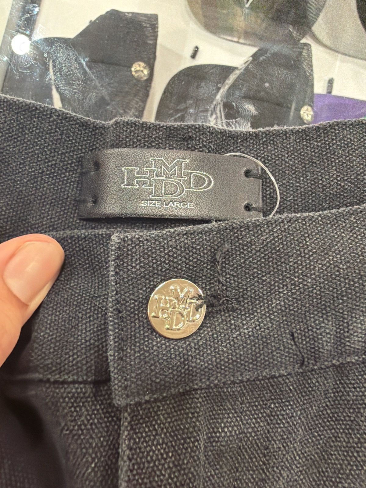 HMDD HMDD Yellow Patch Black Carpenters Size US 36 / EU 52 - 5 Thumbnail