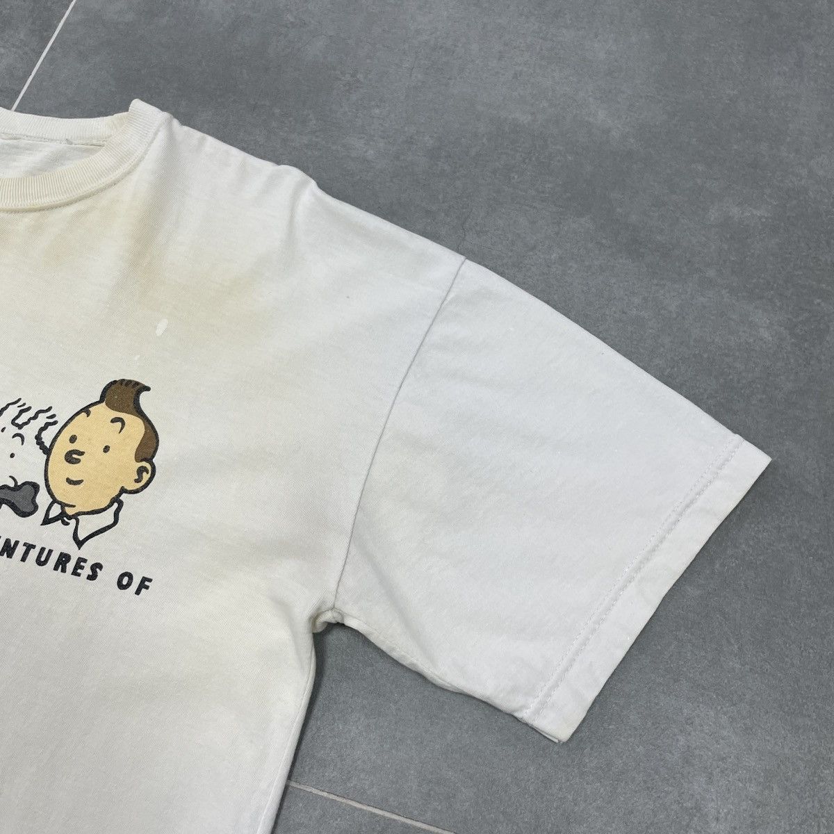 Vintage Vintage The Adventures Of Tintin T-Shirt Size M Size US M / EU 48-50 / 2 - 13 Thumbnail
