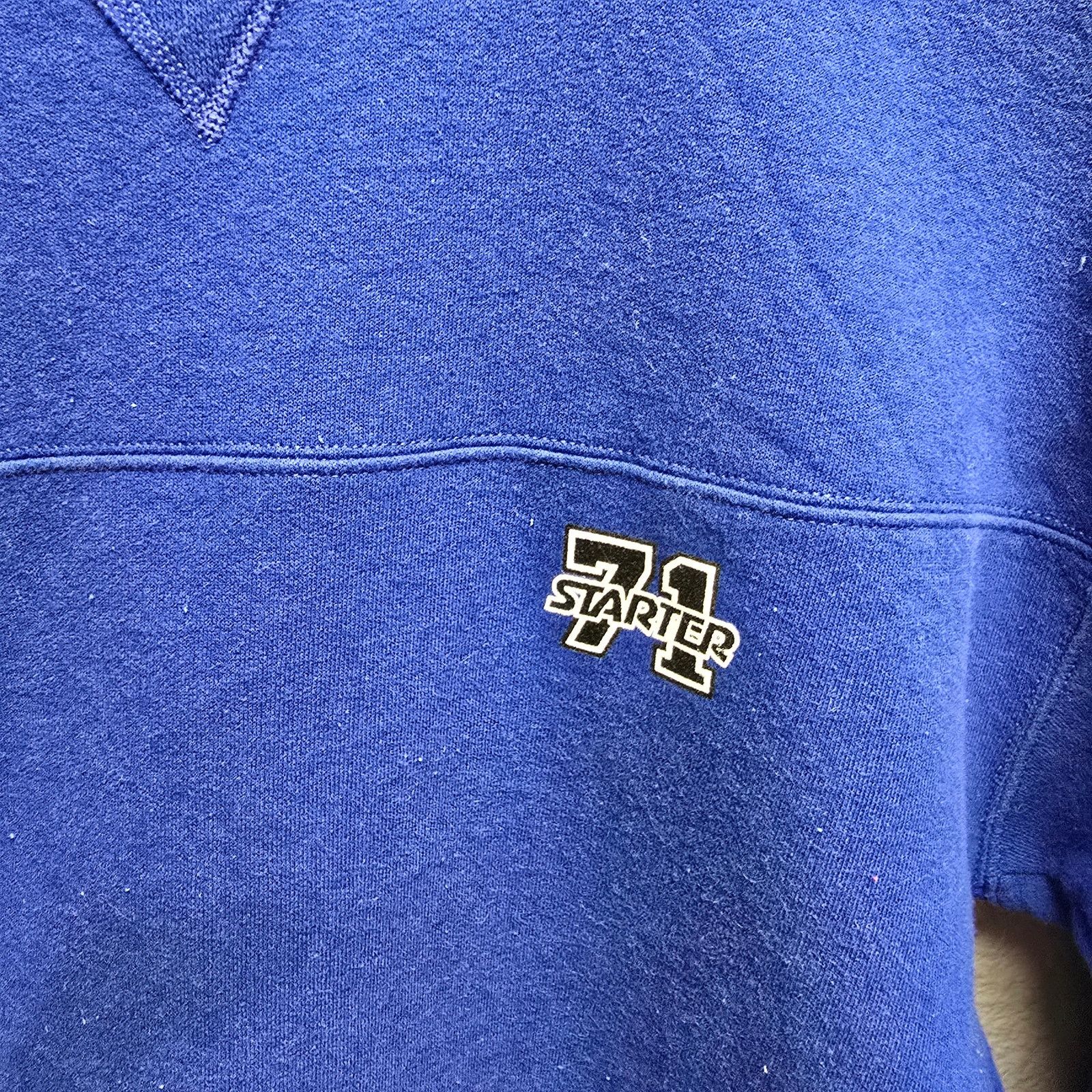 Starter Vintage Starter Crewneck Sweatshirt 71 Logo Blue Men's Large Size US L / EU 52-54 / 3 - 2 Thumbnail