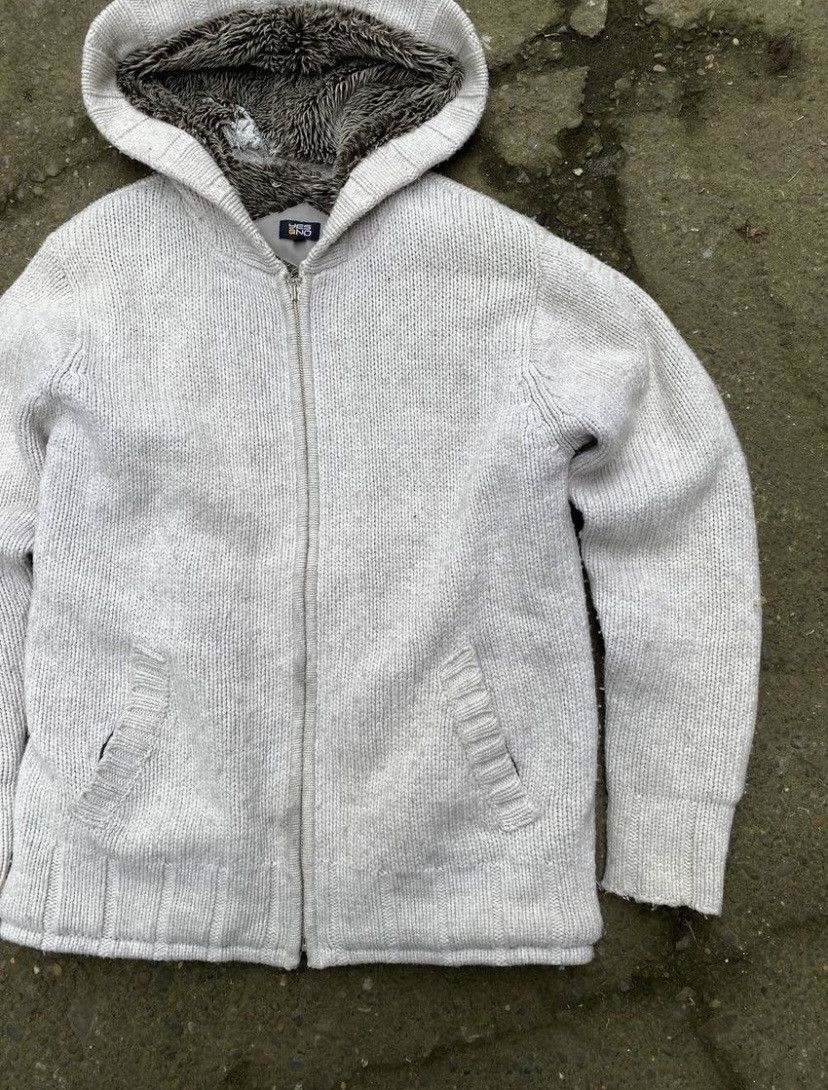 Vintage Avant Garde If Six Was Nine LGB style mohair hoodie Size US L / EU 52-54 / 3 - 4 Thumbnail