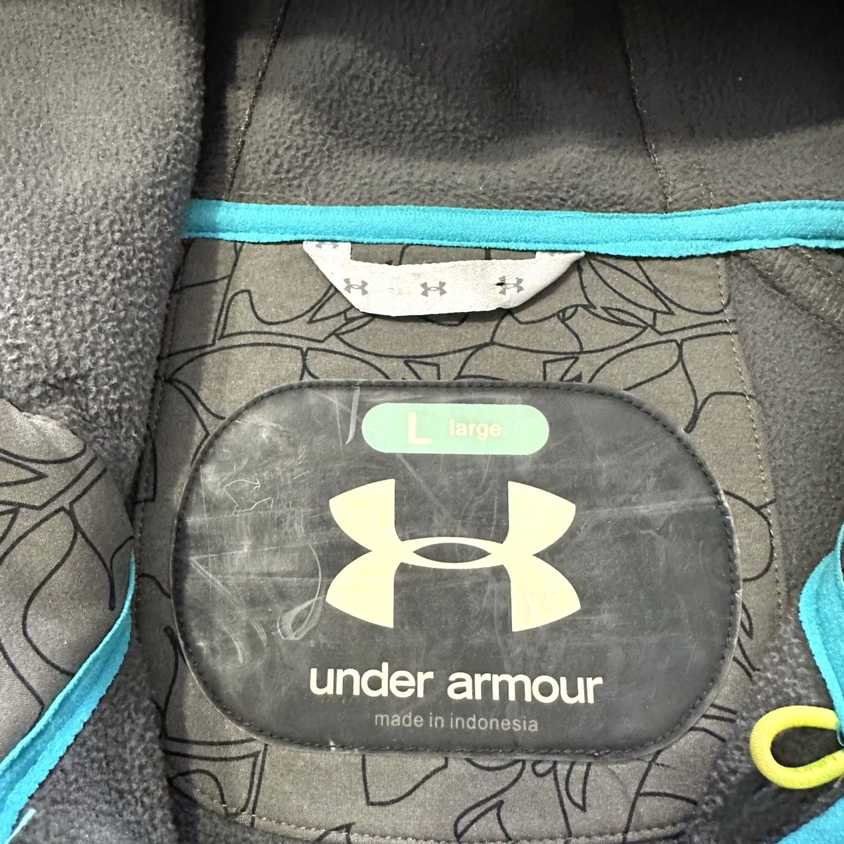 Under Armour Under Armour Jacket Womens L Softshell Hooded Windproof Pockets Full Zip Gray L Size L / US 10 / IT 46 - 5 Thumbnail