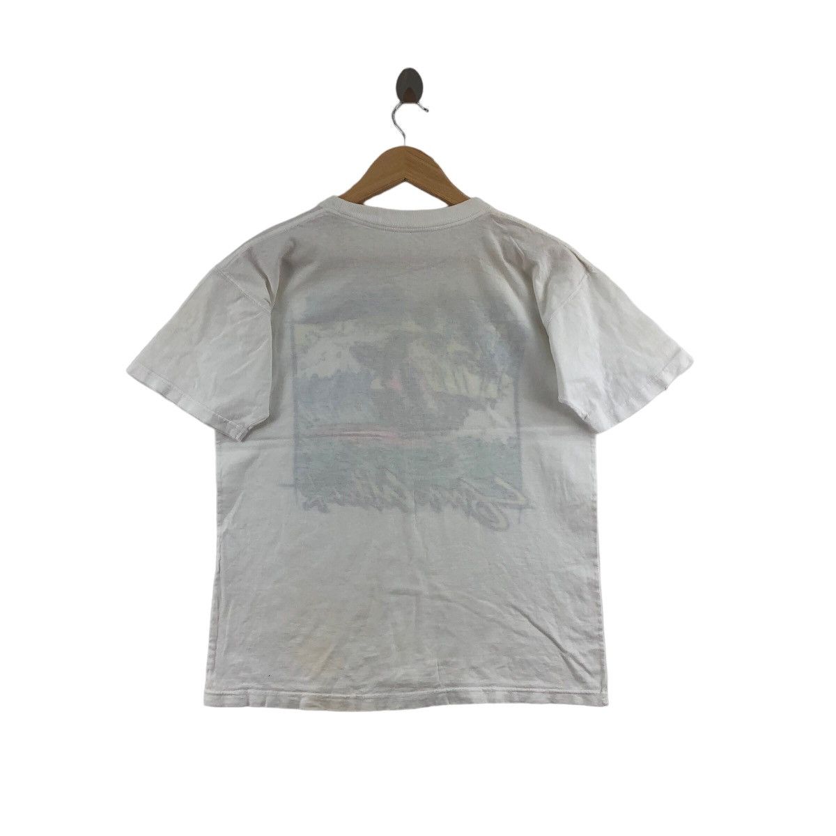 Maui and Sons × Vintage Vintage 90s MAUI And SONS Shark Attack Surfing Surf Size US M / EU 48-50 / 2 - 4 Thumbnail