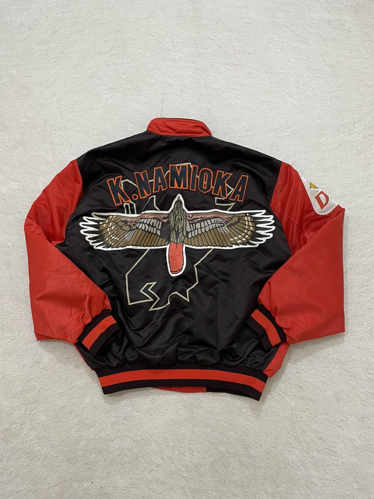 Japanese Brand 2000s Japan Namioka Stadium Jacket Eagle Graphic Y2K If6was9 Size US XXL / EU 58 / 5 - 1 Thumbnail