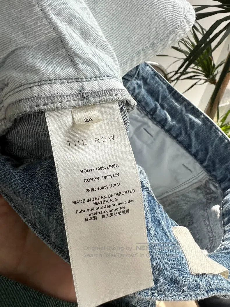 The Row The Row Classic linen jeans Size 24" / US 00 / IT 34 - 6 Thumbnail