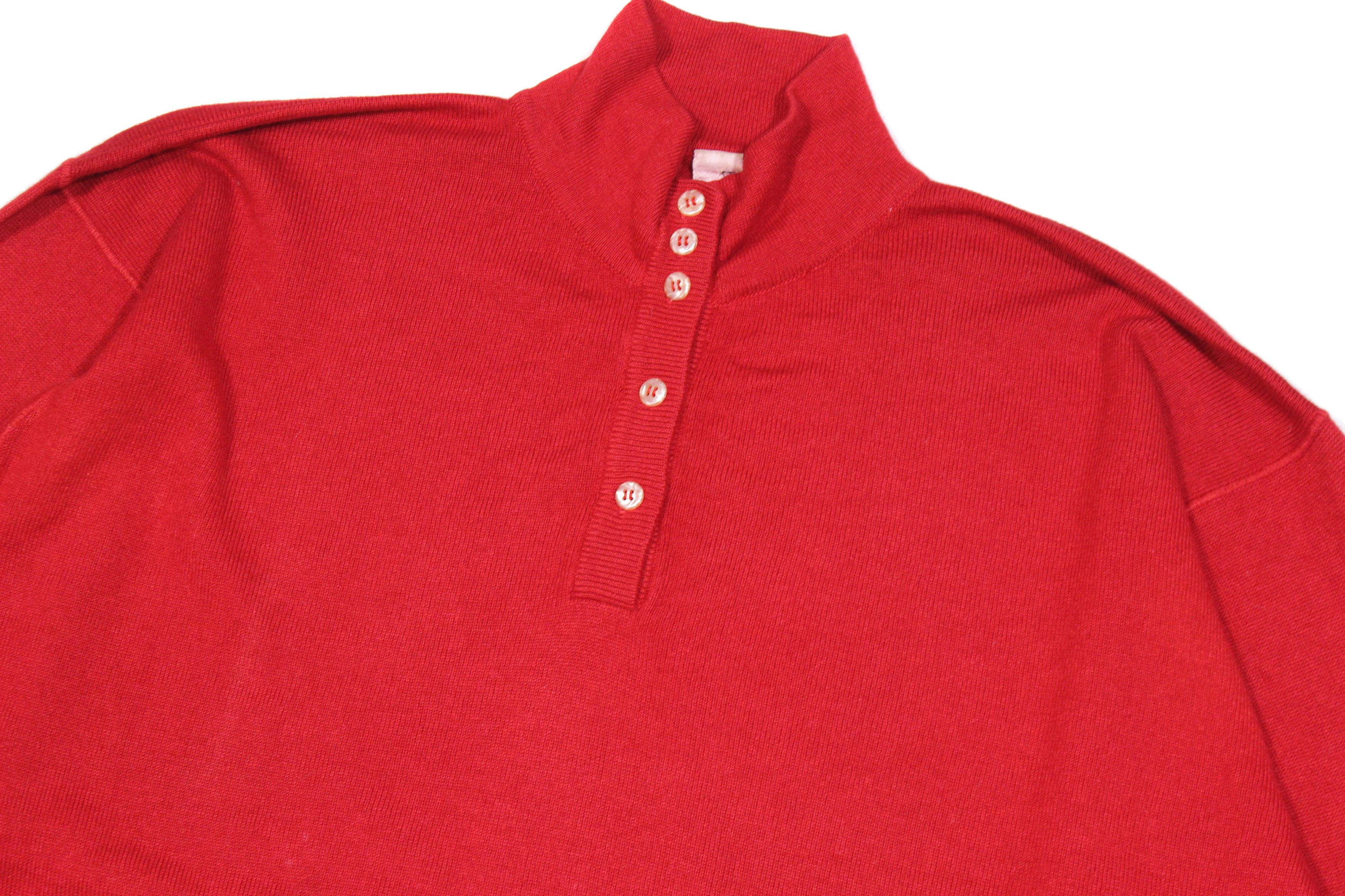 Brunello Cucinelli 90S Cashmere Silk Long Sweater Vintage Size L / US 10 / IT 46 - 4 Thumbnail
