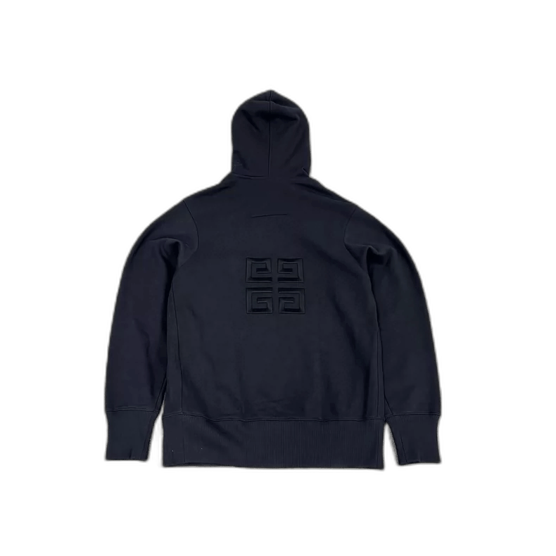 Givenchy Givenchy Givenchy Embroidered Logo Hooded Sweatshirt -2507 Size US XS / EU 42 / 0 - 1 Thumbnail