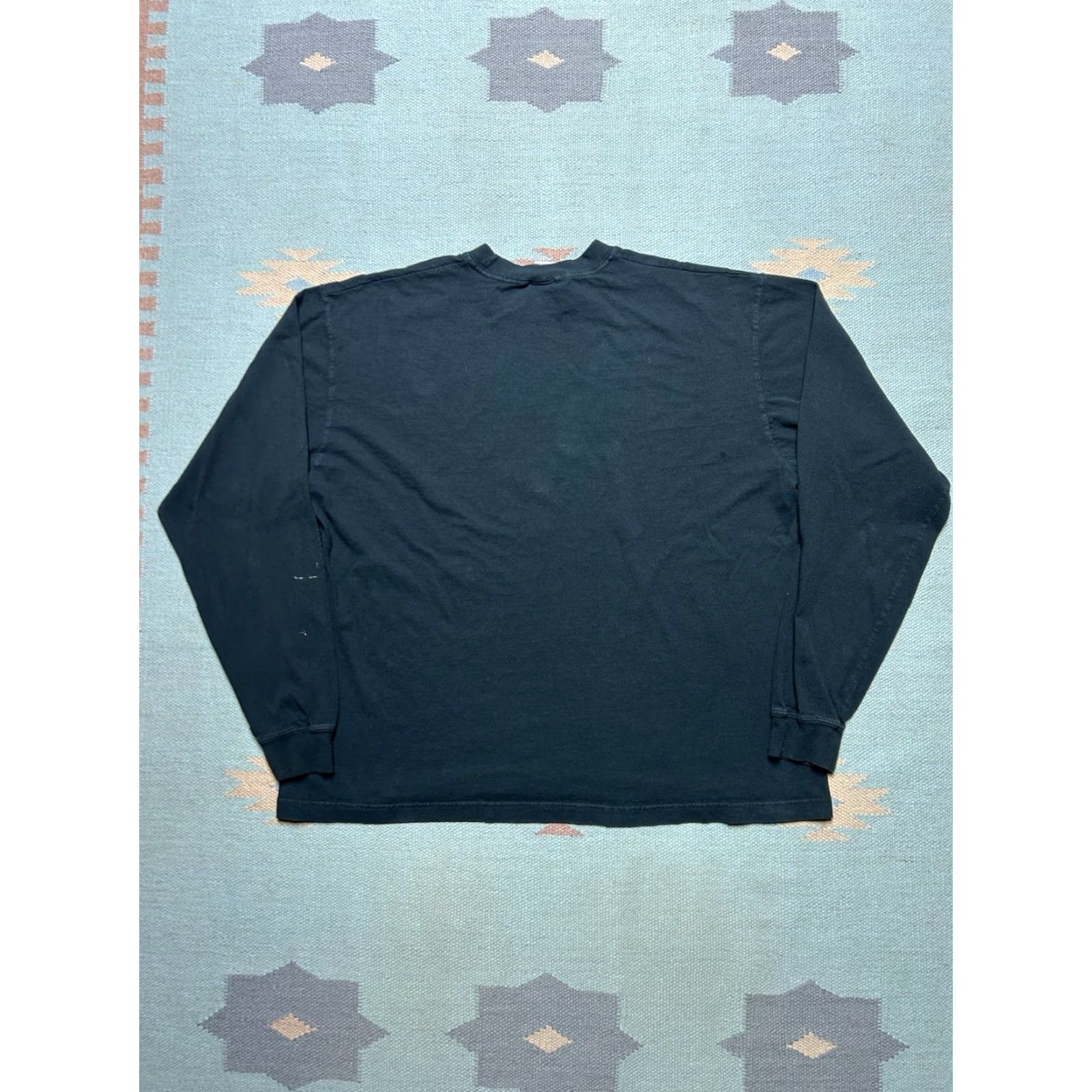 Old Navy VINTAGE long sleeve t shirt motel no vacancy neon graphic black y2k men’s medium Size US M / EU 48-50 / 2 - 7 Thumbnail