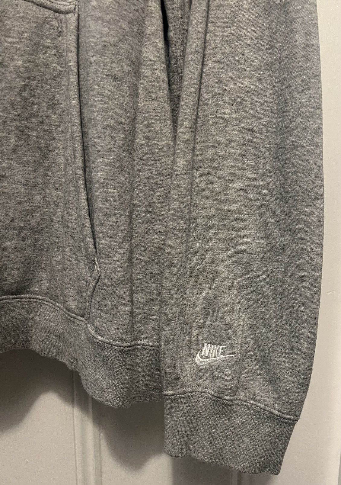 Kith × Nike Authentic Kith Nike Flight hoodie grey XL 2017 release Size US XL / EU 56 / 4 - 2 Thumbnail