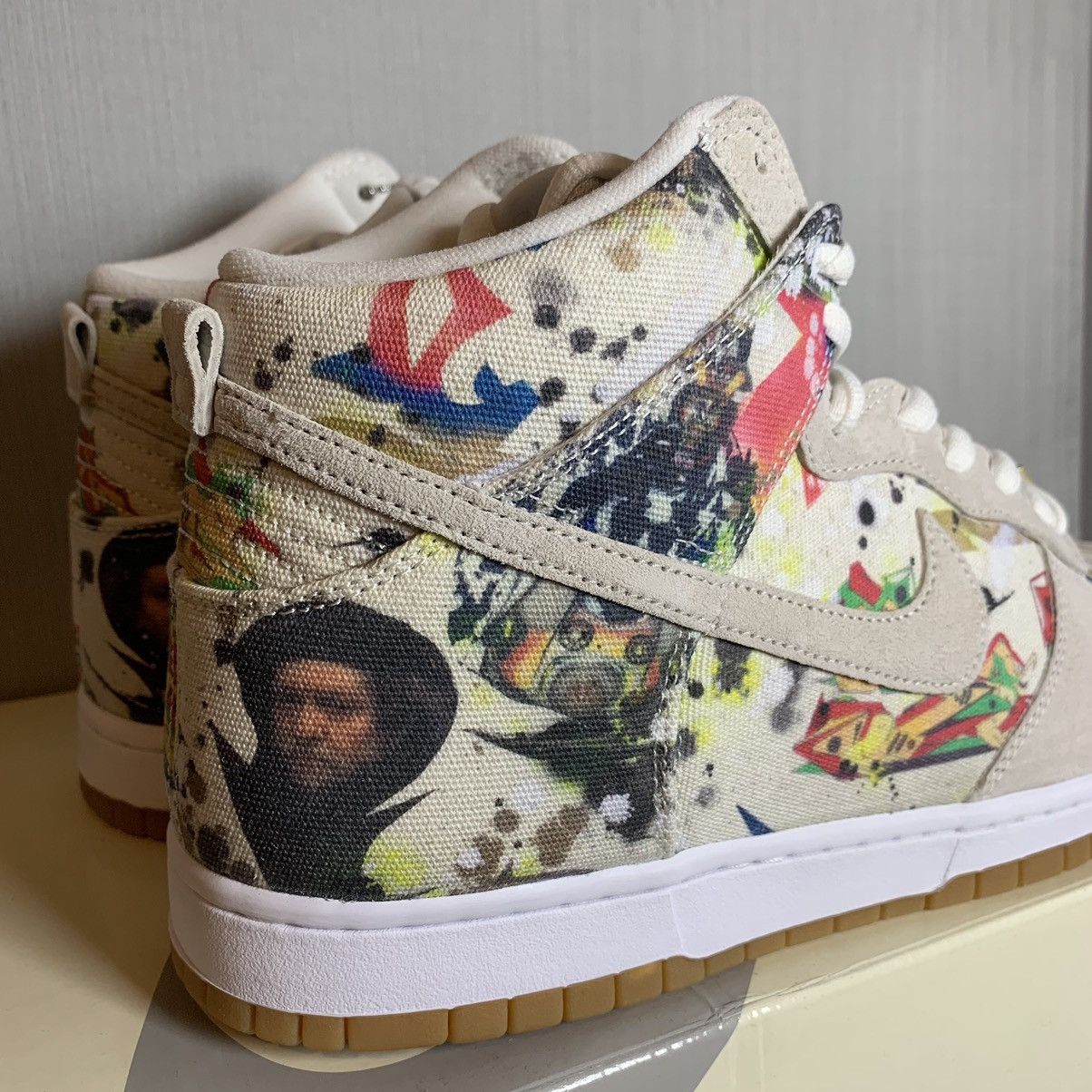 Nike × Supreme Supreme Nike SB Dunk High Rammellzee Size US 11 / EU 44 - 7 Thumbnail