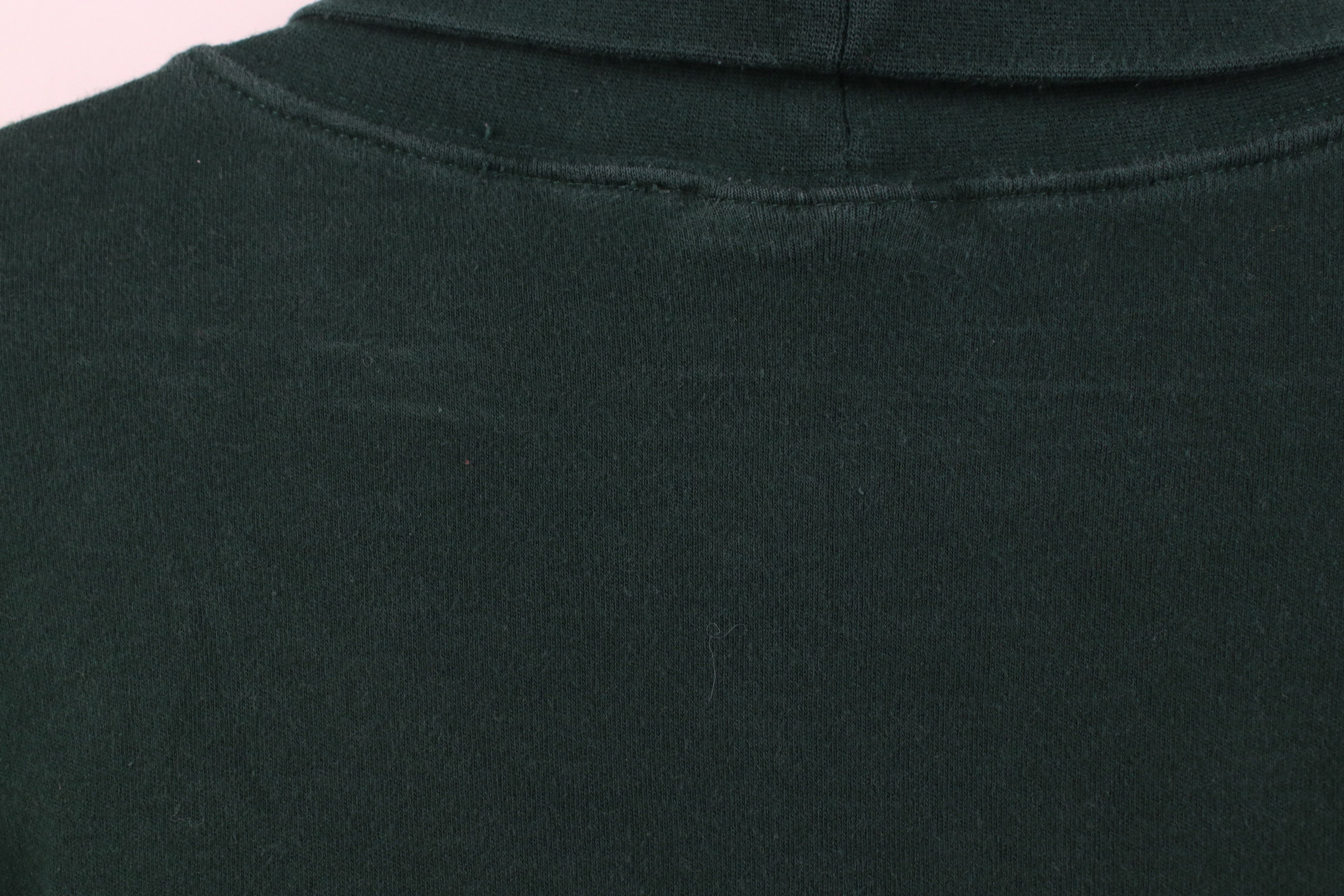 Vintage Vintage 90s Streetwear Cotton Turtleneck T-Shirt Green Size US XL / EU 56 / 4 - 8 Thumbnail