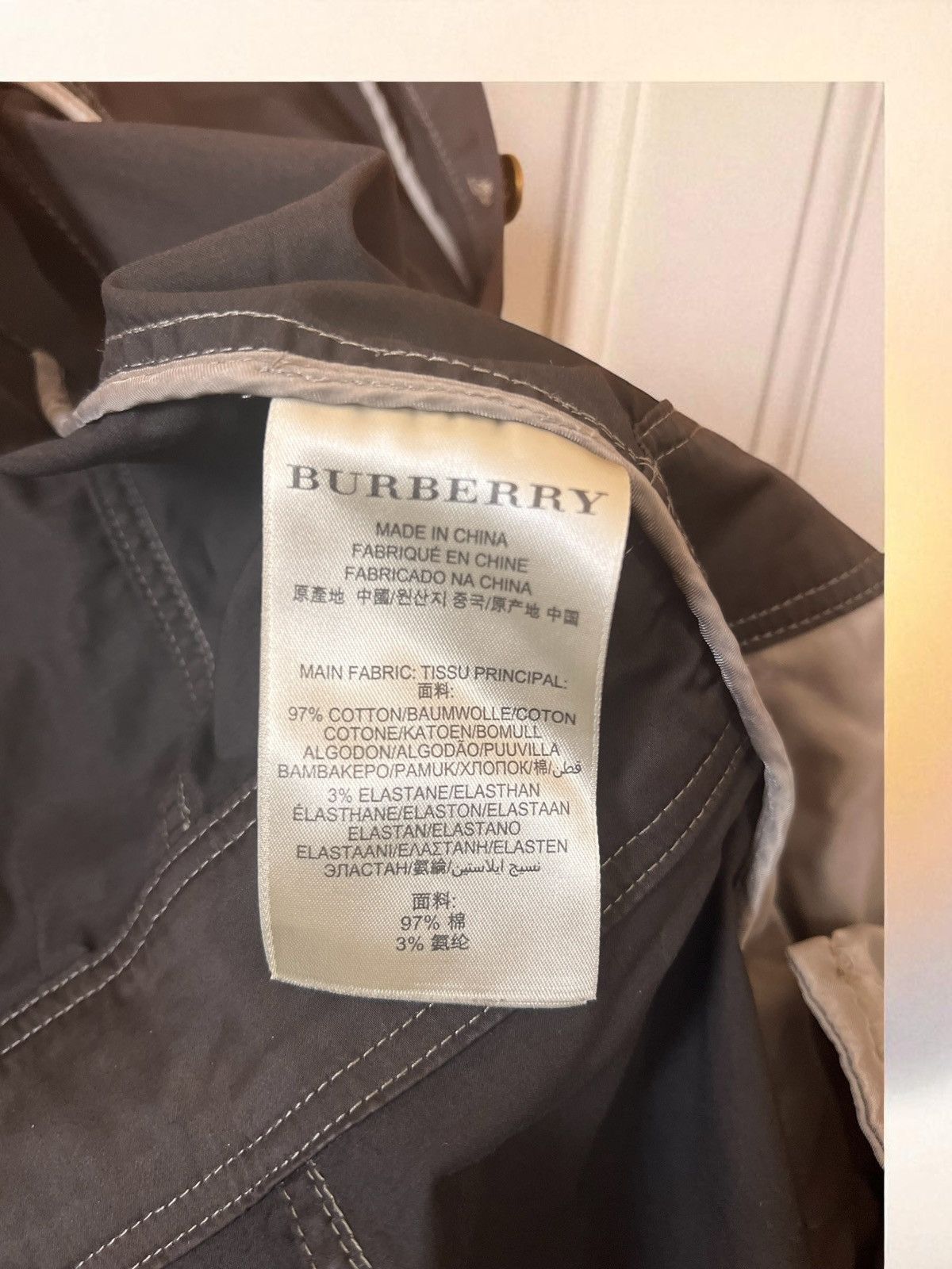 Burberry Burberry Brit brown dress size S Size S / US 4 / IT 40 - 7 Thumbnail