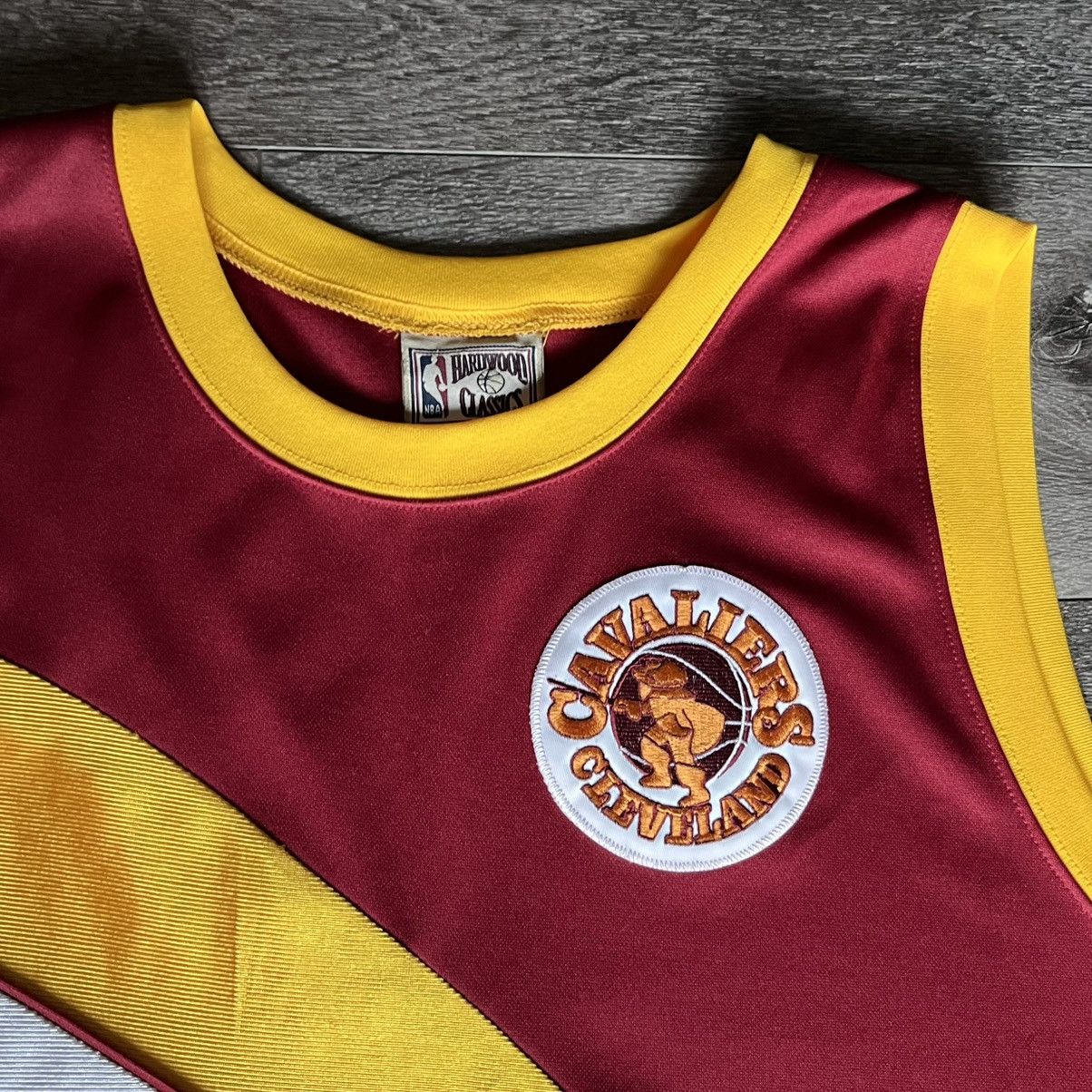 Majestic Vintage 90s NBA Hardwood Classics Cleveland Cavaliers Jersey Size US XXL / EU 58 / 5 - 6 Thumbnail