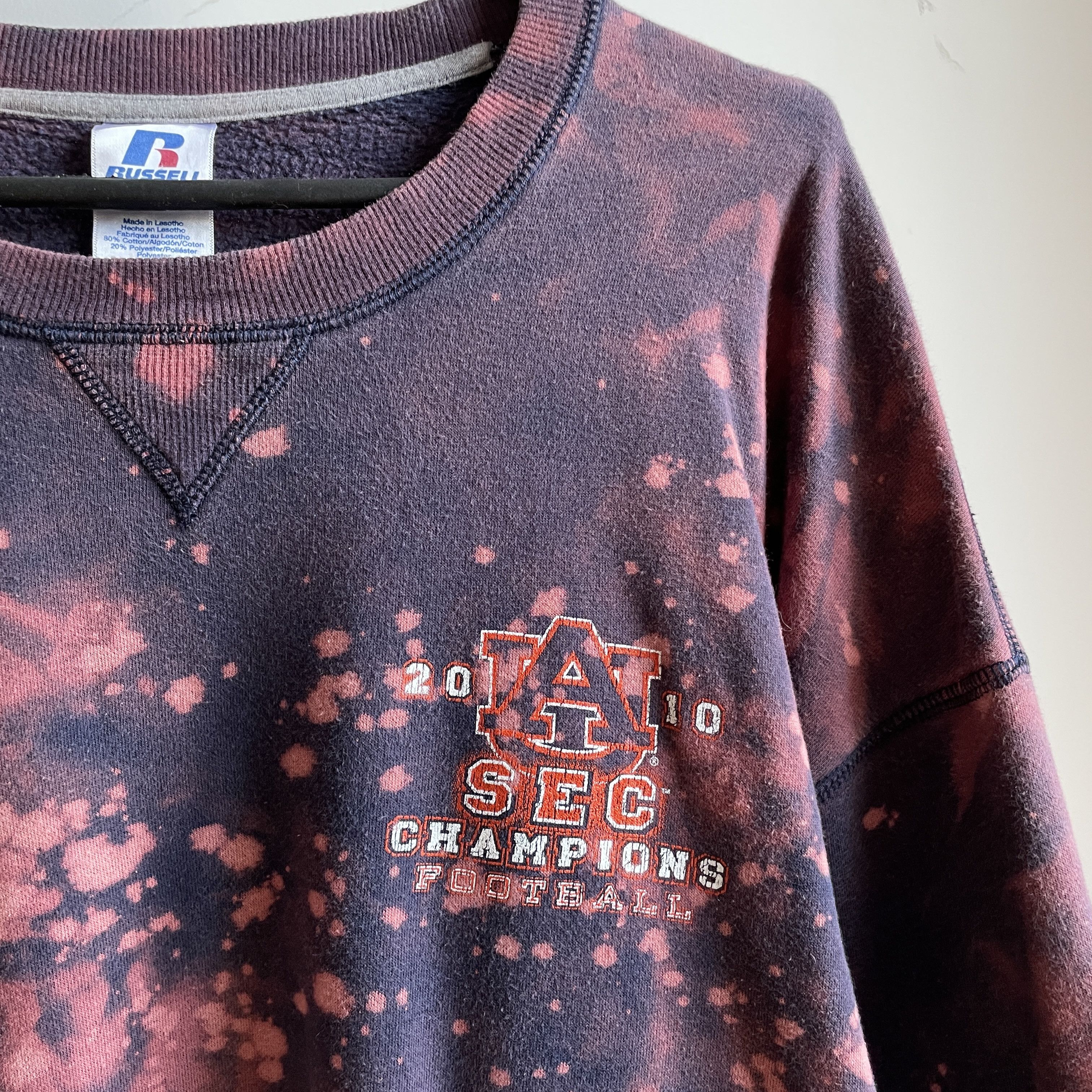 Russell Athletic Russell Athletic 2010 SEC Championship Tie Dye Sweatshirt Size US XL / EU 56 / 4 - 6 Thumbnail