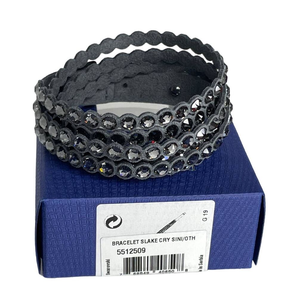 Swarovski Swarovski Power Collection Adjustable Bracelet in Dark Gray Size ONE SIZE - 3 Thumbnail