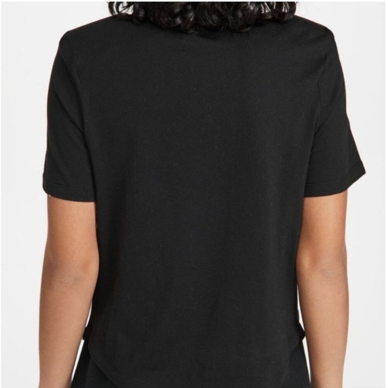 Good American Good American Good Shoulders Tee Shirt 2 Classic Black Size XS / US 0-2 / IT 36-38 - 3 Thumbnail