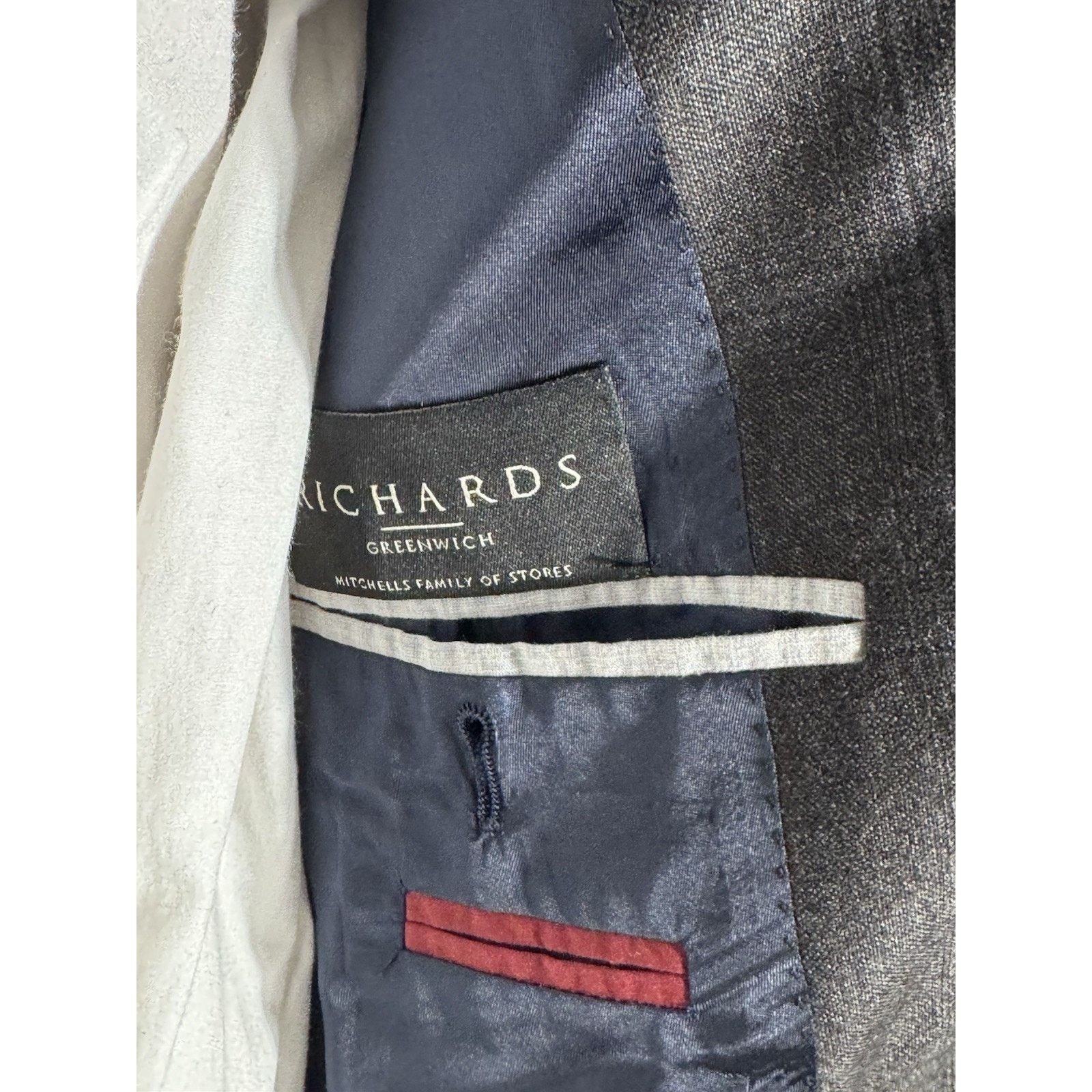 Brunello Cucinelli Brunello Cucinelli Virgin Wool Brown Blue Plaid Blazer 50/40 Size 40R - 4 Thumbnail