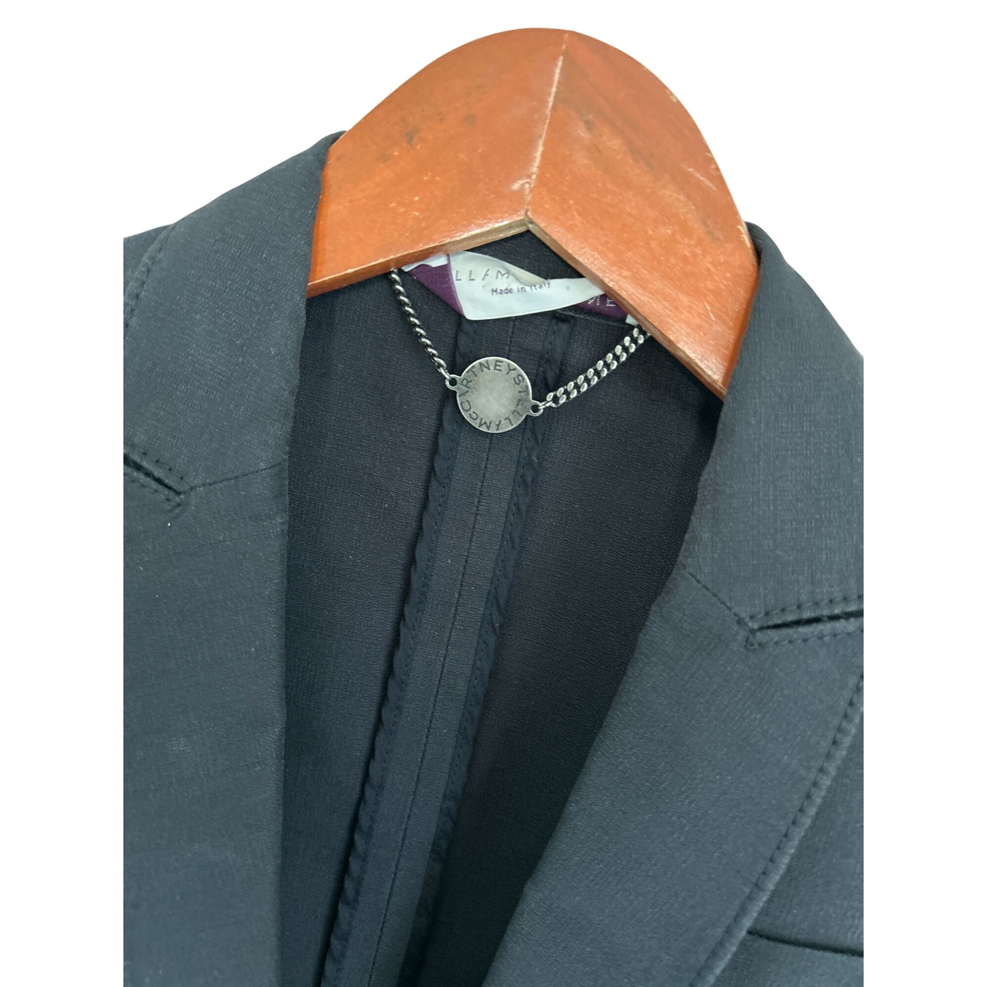 Stella McCartney Stella McCartney Blazer Charcoal Grey Single-Breasted Jacket Size XS / US 0-2 / IT 36-38 - 6 Thumbnail