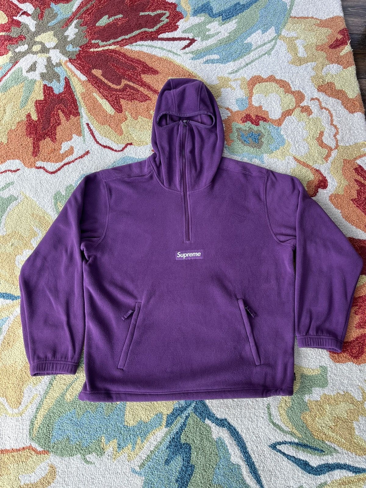 Polartec × Supreme Supreme Polartec Facemask Half Zip Sweatshirt 