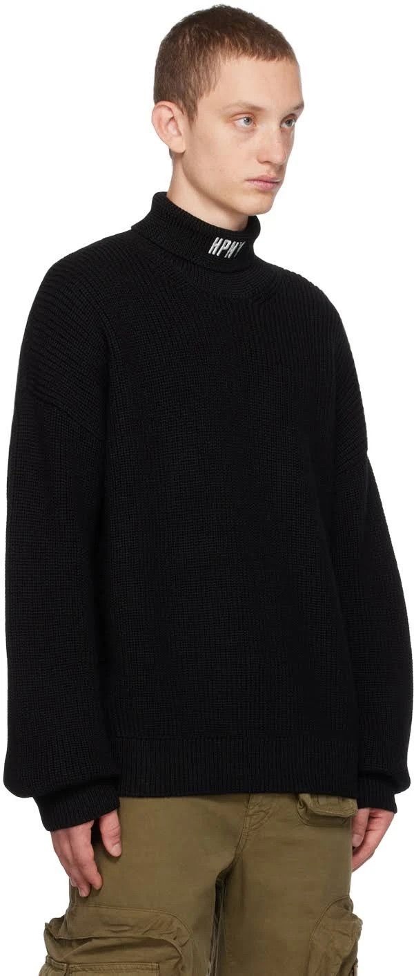 Heron Preston o1mris0824 Knit Rollneck in Black Size US XL / EU 56 / 4 - 5 Thumbnail