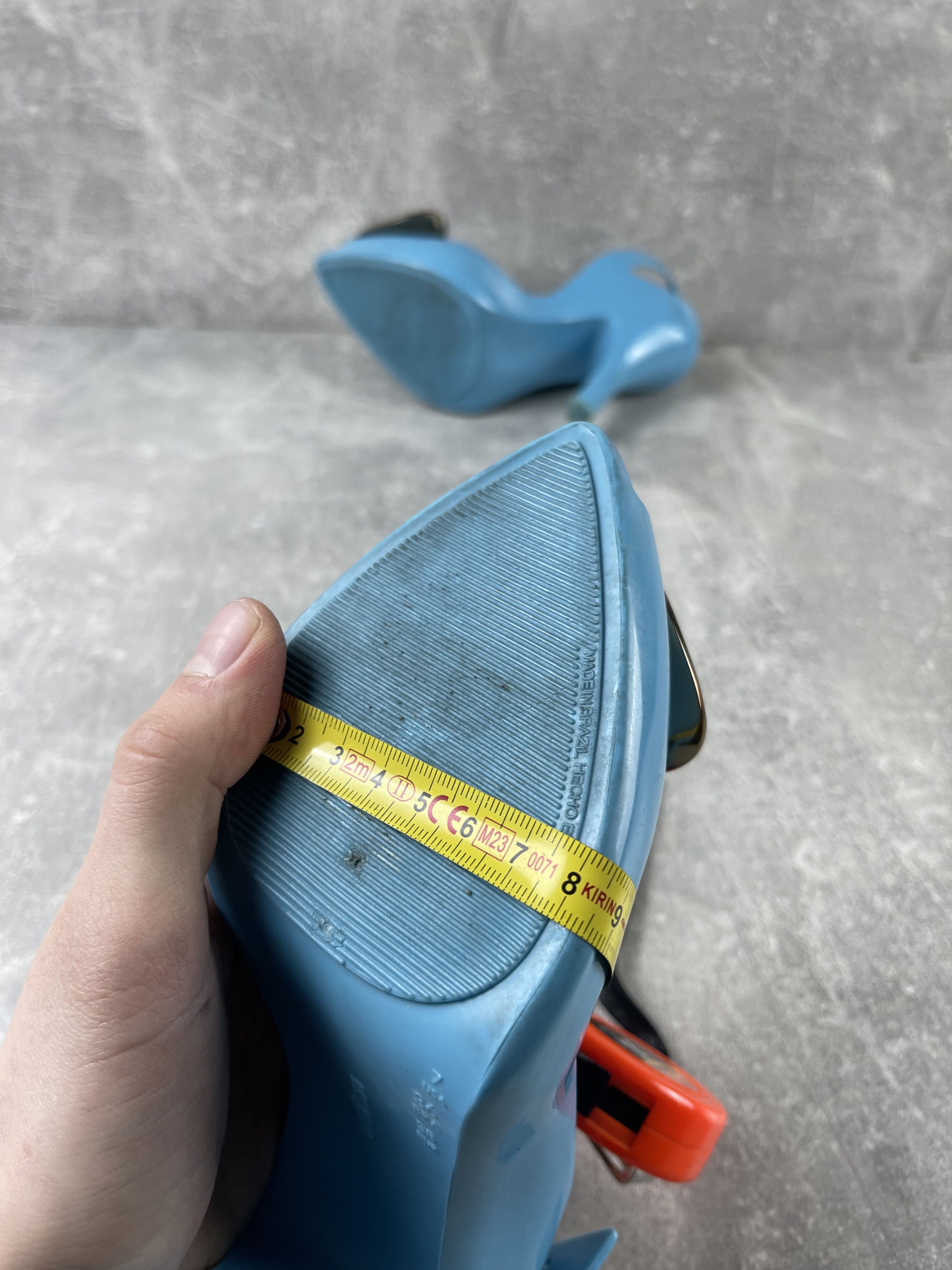 Melissa × Vivienne Westwood Vivienne Westwood ANGLOMANIA Melissa Heart Blue Heels Pumps Size US 8 / IT 38 - 12 Thumbnail