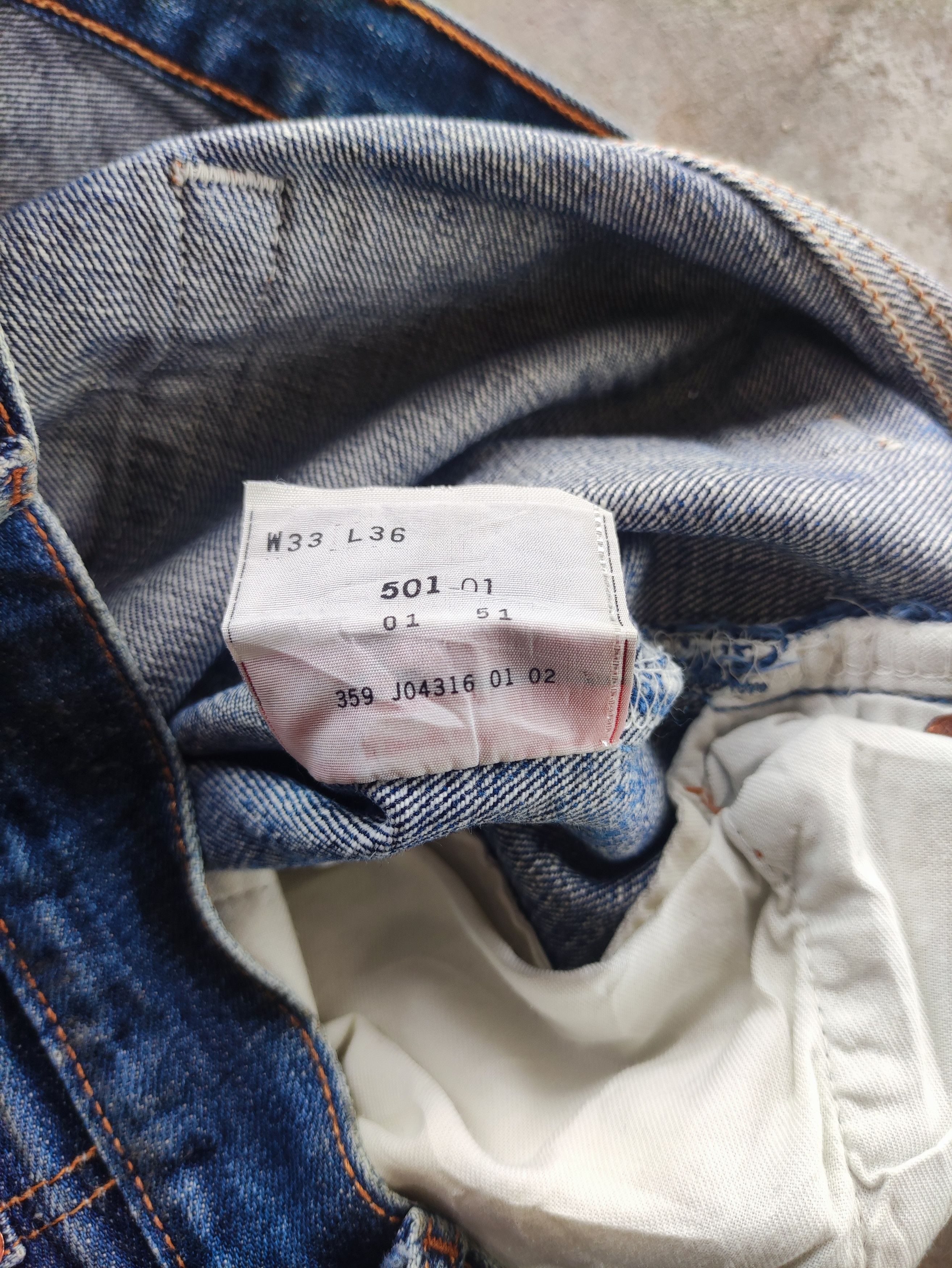 Levi's Vintage Levi's Brand Ripped Faded Denim Pants Size US 31 - 8 Thumbnail
