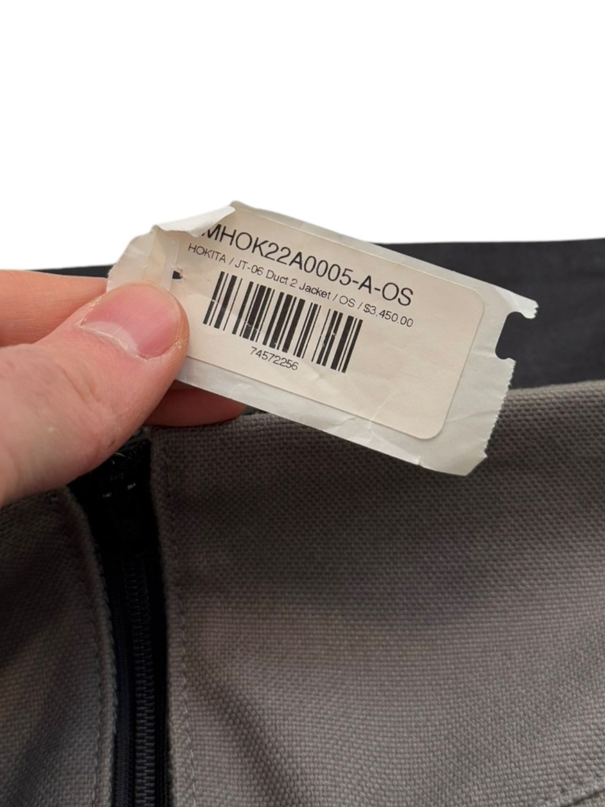 Hokita $3,450 1/1 JT-06 Duct 2 Jacket Size US XL / EU 56 / 4 - 10 Thumbnail