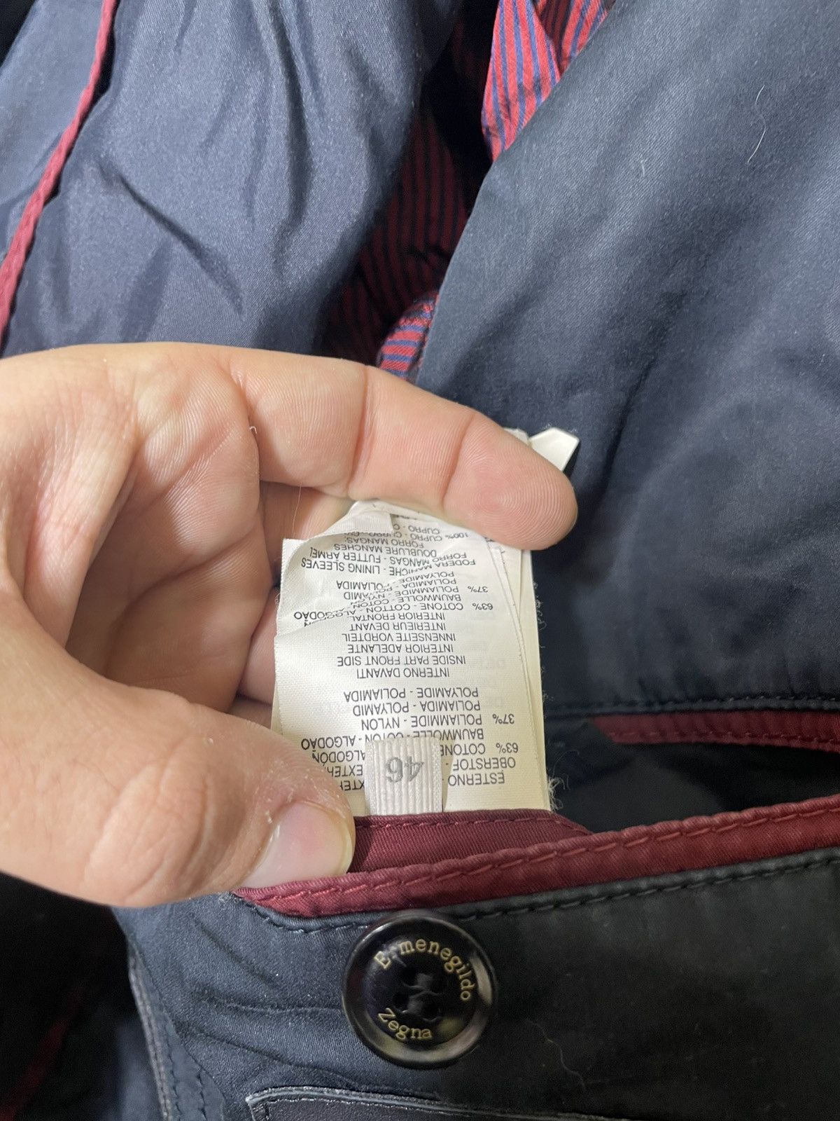 Ermenegildo Zegna Lora piana material coach Size US M / EU 48-50 / 2 - 15 Thumbnail