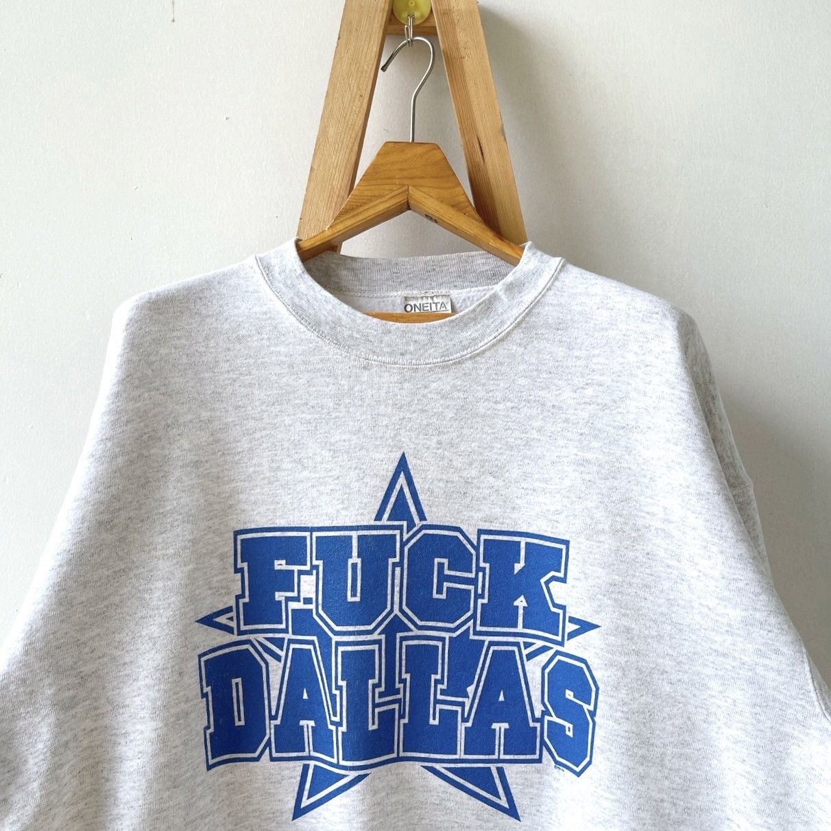 Vintage 90s F_ck Dallas crewneck sweatshirt/ XL Size US XL / EU 56 / 4 - 3 Thumbnail