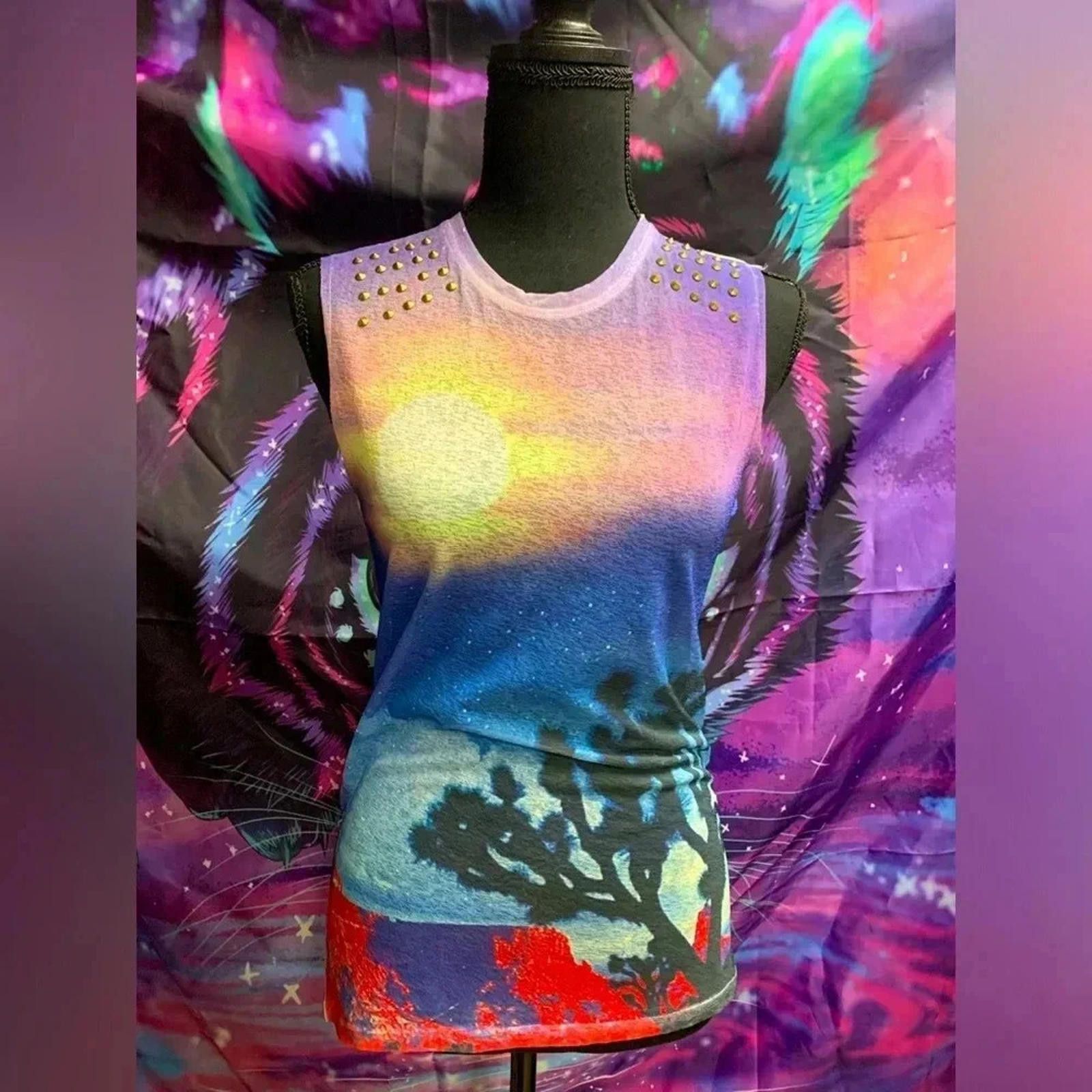 Designer Sunset top mesh Size S / US 4 / IT 40 - 1 Thumbnail