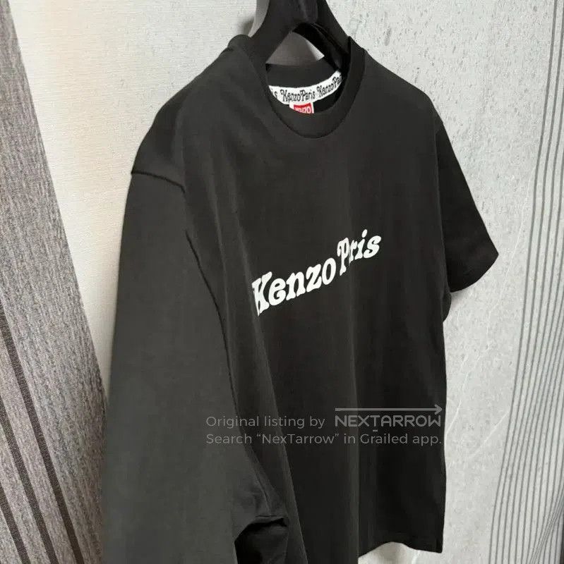Kenzo Kenzo Black Cotton Logo T-Shirt for Men . Size US M / EU 48-50 / 2 - 3 Thumbnail