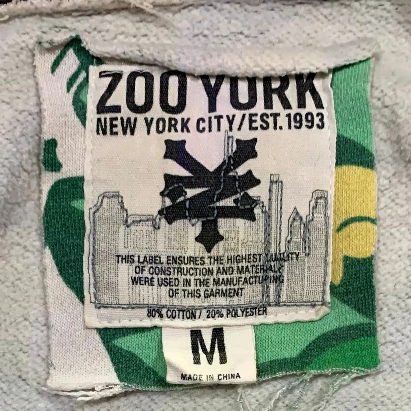 Kaws × Zoo York Zoo York X KAWS Full Print Zip Hoodie Size US M / EU 48-50 / 2 - 2 Thumbnail
