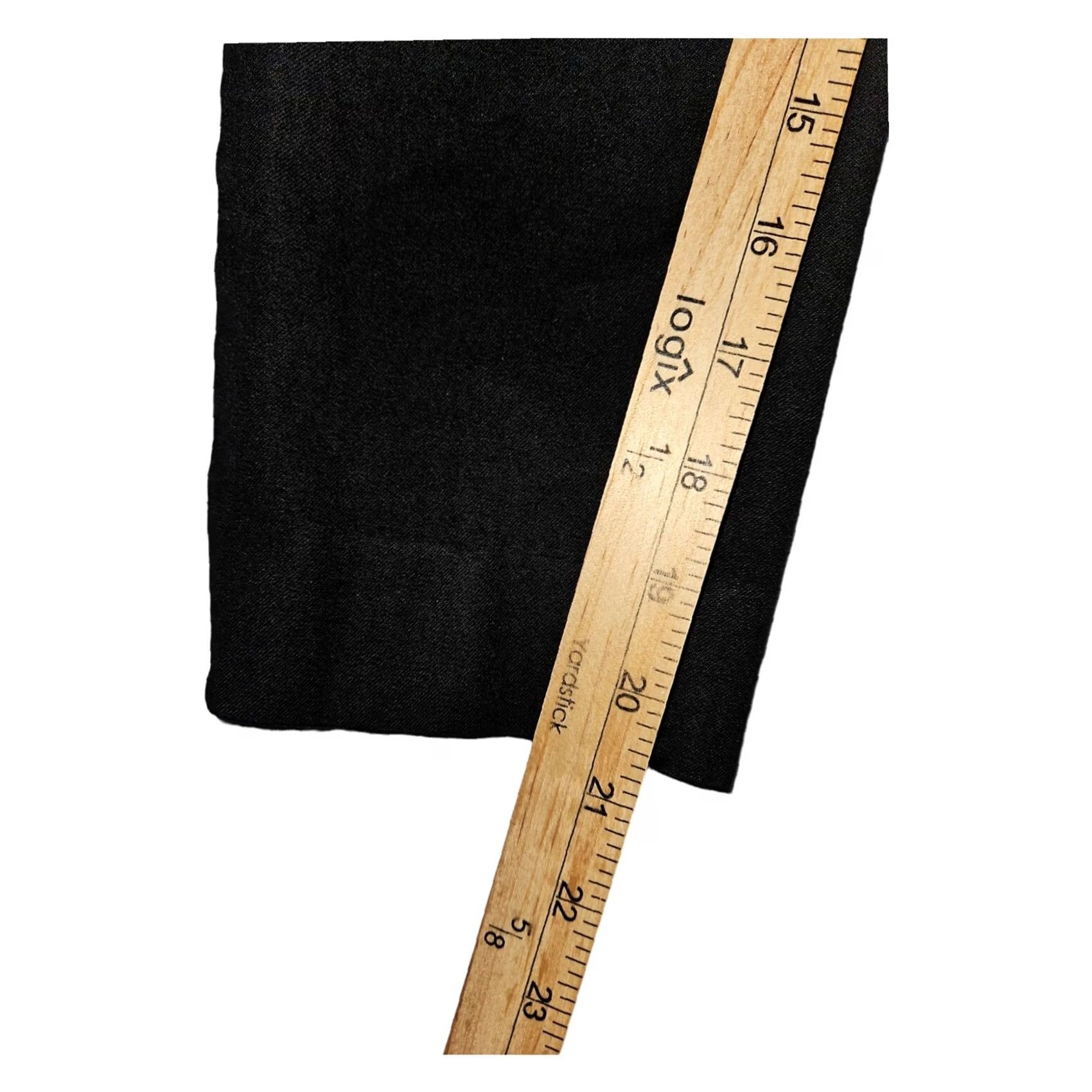 Banana Republic VINTAGE Banana Republic Sloan Crop Capris Women's 2P Black Pockets Stretch Casual Travel Size ONE SIZE - 5 Thumbnail