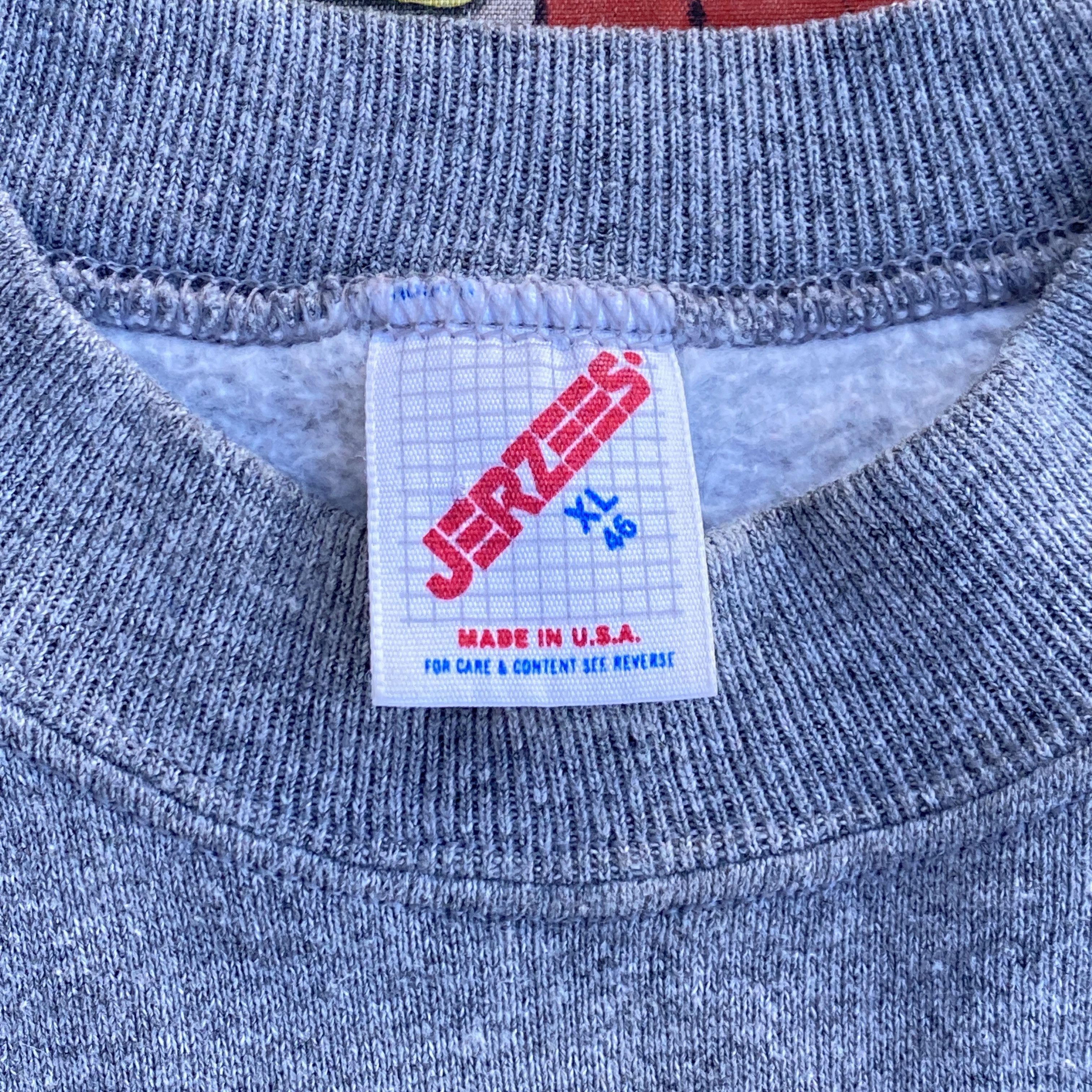 Jerzees × Vintage Jerzees Showtime 80’s grey sweatshirt - XL Size US XL / EU 56 / 4 - 2 Thumbnail