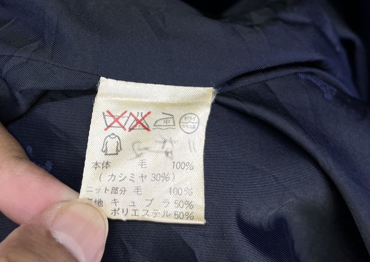 Celine Vintage 90s Celine Double Breasted Wool Jacket Size US L / EU 52-54 / 3 - 9 Thumbnail