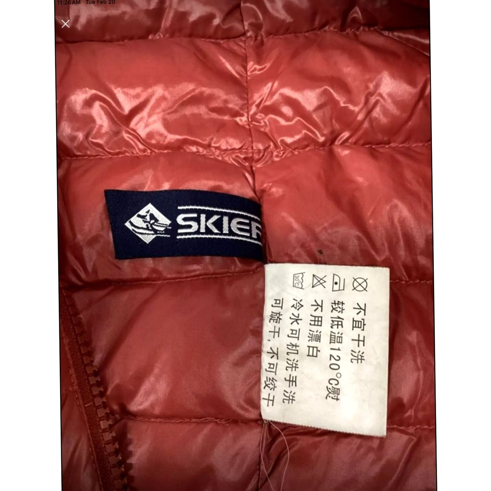 Vintage Womens Red Ski Jacket - Large - Skier Size L / US 10 / IT 46 - 6 Thumbnail