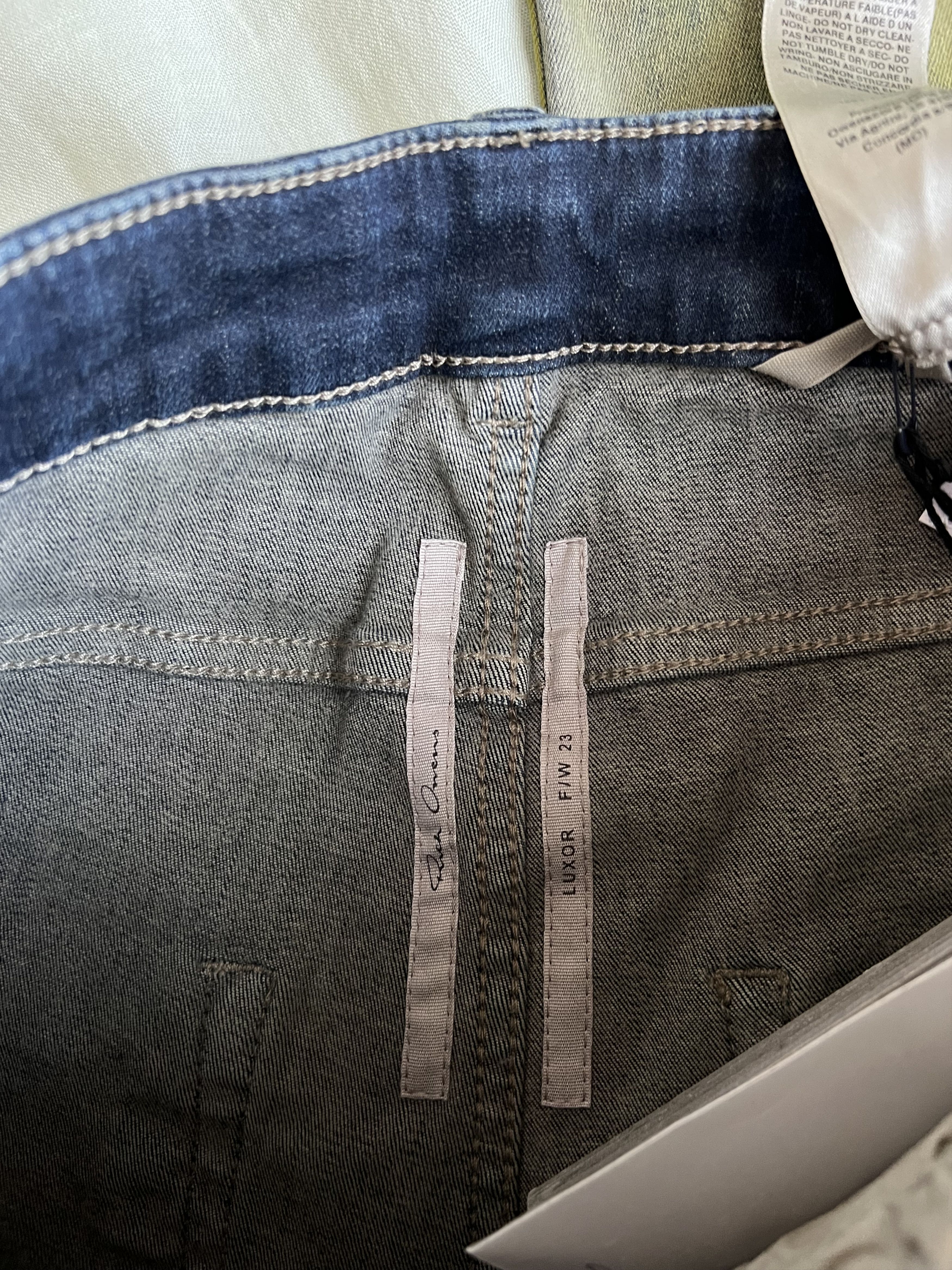Rick Owens Rick Owens Tyrone Cut Jeans in Pearl Acid Degrade Size US 33 - 11 Thumbnail