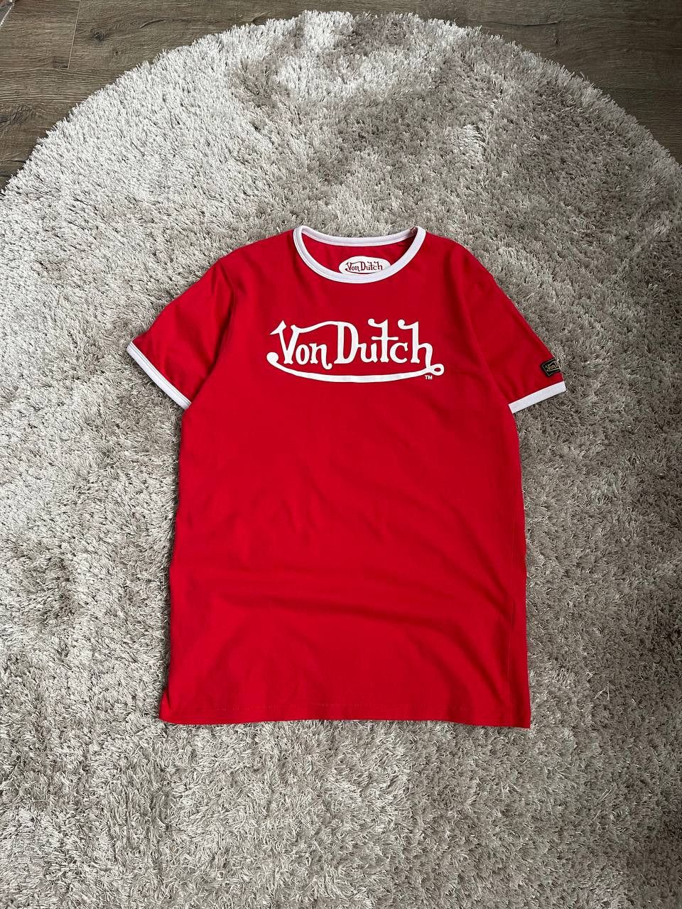 Streetwear × Vintage × Von Dutch vintage big logo rare von dutch tee y2k Size US M / EU 48-50 / 2 - 2 Thumbnail