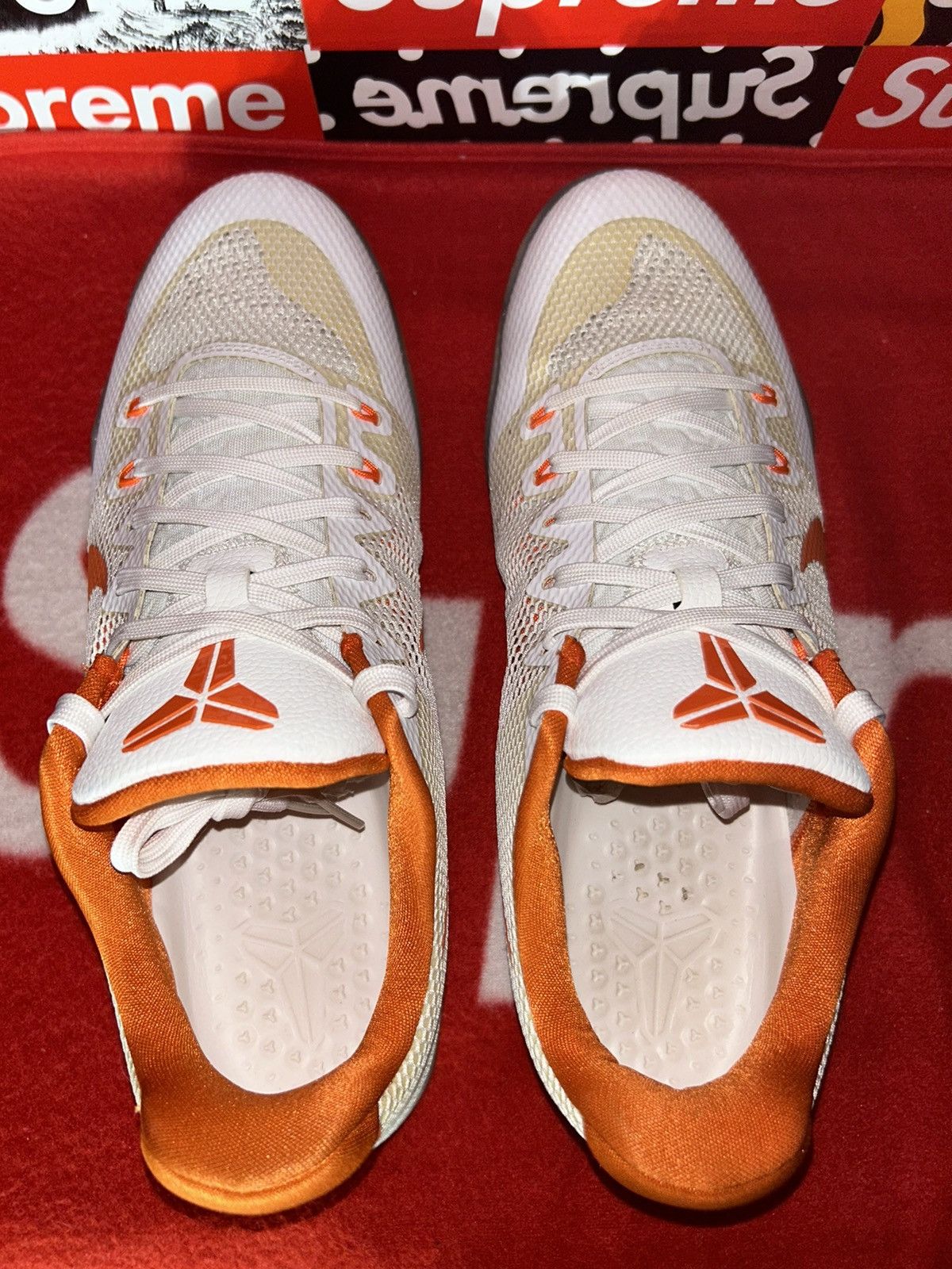 Nike Nike Kobe 11 TB Low Orange/White 856485-180 size 13 Rare Size US 13 / EU 46 - 4 Thumbnail