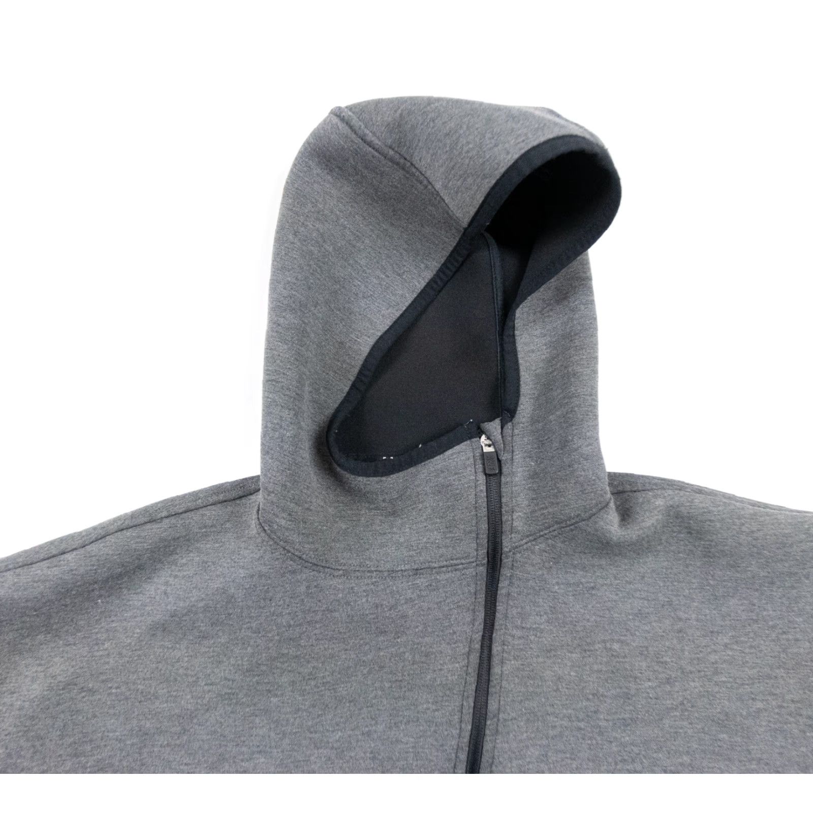 Abercrombie & Fitch Abercrombie & Fitch Women Sweater Hoodie Full Zip Asymmetrical Casual Jacket S Gray 90s? Size S / US 4 / IT 40 - 2 Thumbnail