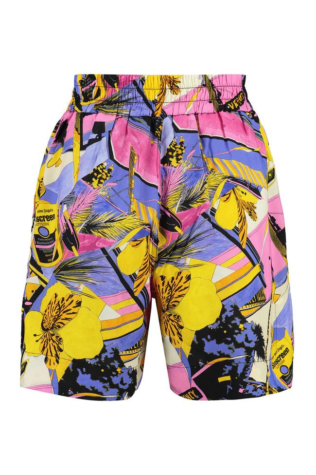 Palm Angels o1y1125 Short in Multicolor Size 26" / US 2 / IT 38 - 2 Thumbnail