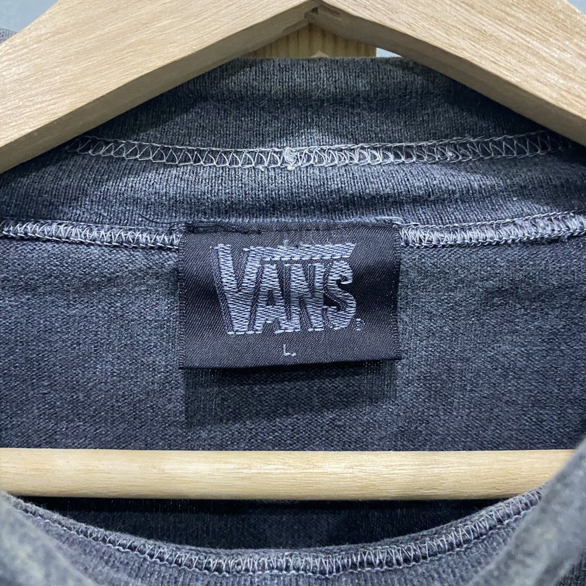 Vans Vintage Vans USA Faded Black Mock Neck Sweatshirt Y2K Skater Size US L / EU 52-54 / 3 - 8 Thumbnail