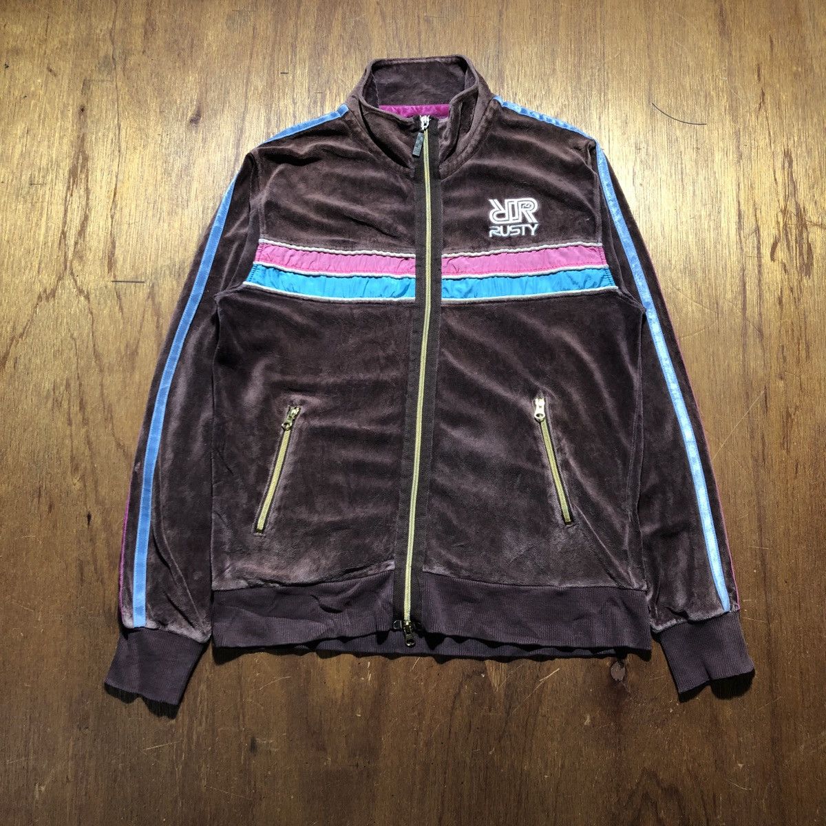 Rusty × Vintage Vintage Y2K Rusty Zipper Sweater Size M / US 6-8 / IT 42-44 - 1 Thumbnail