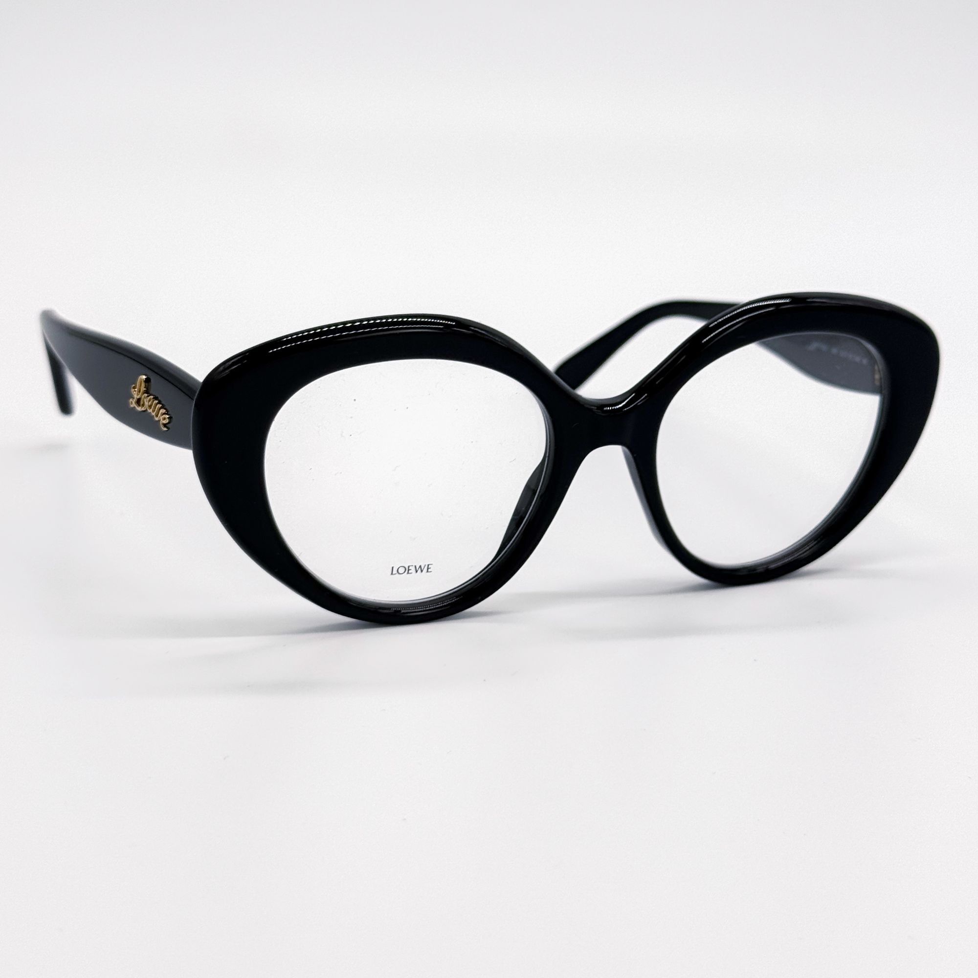 Loewe NEW LW50088I 001 WOMEN BLACK CAT EYE EYEGLASSES LOEWE Size ONE SIZE - 5 Thumbnail