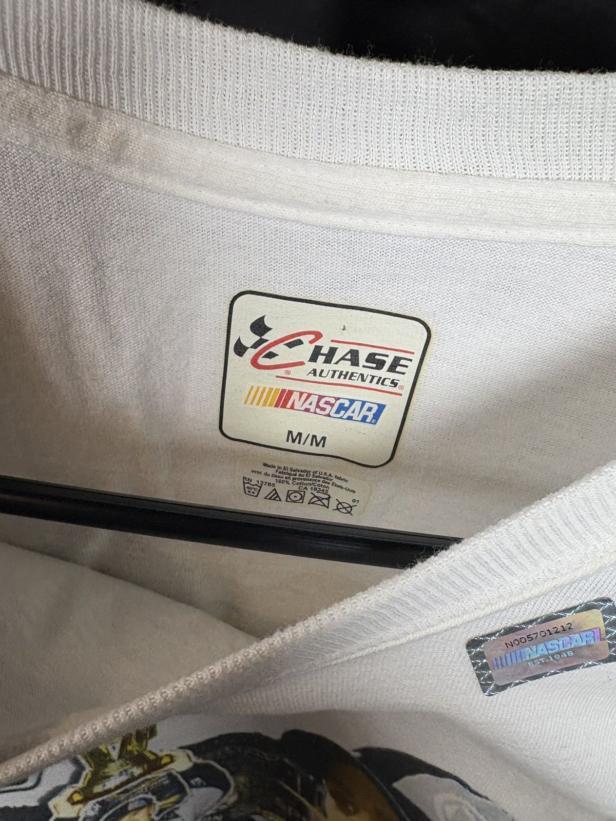Chase Authentics × NASCAR × Vintage 2008 NASCAR Jimmie Johnson 3 Peat T-Shirt Size US M / EU 48-50 / 2 - 4 Thumbnail