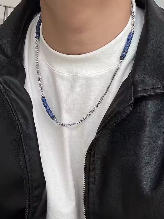 Designer Vintage Klein blue necklace Size ONE SIZE - 1 Thumbnail