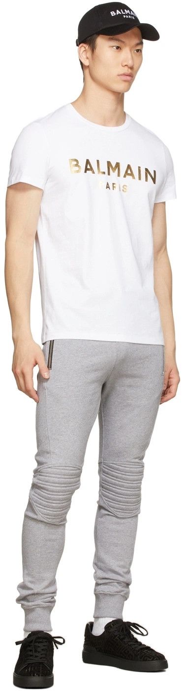 Balmain o1y0426 Jogger & Sweatpant in Gray Size US 30 / EU 46 - 4 Thumbnail
