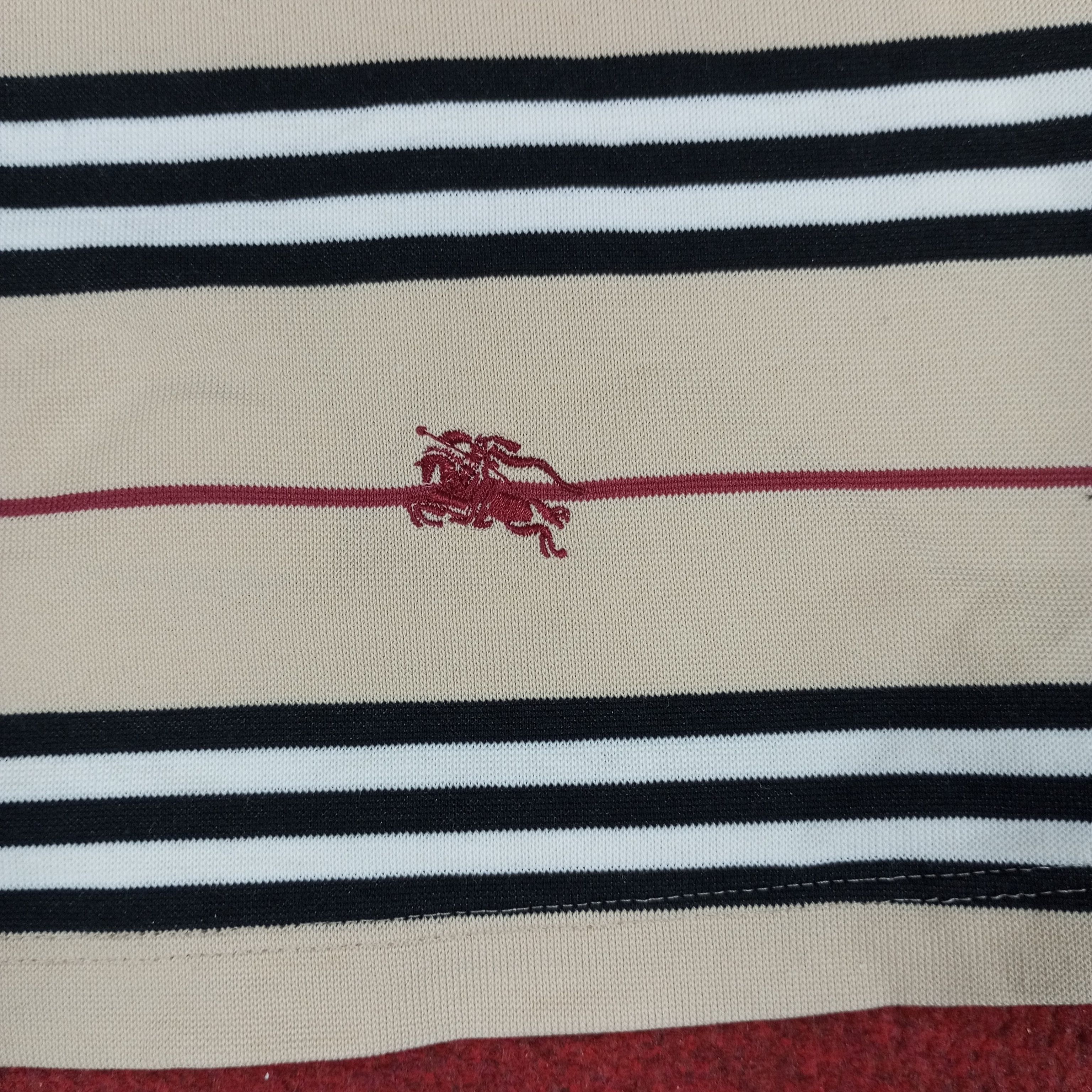 Burberry × Vintage Burberry London Small Logo Design Fashion Tshirt Size M / US 6-8 / IT 42-44 - 10 Thumbnail